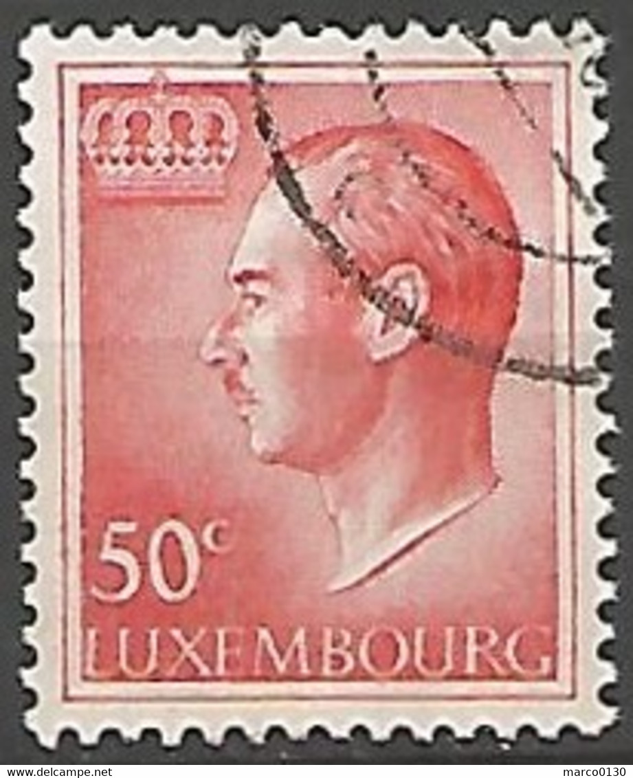 LUXEMBOURG N° 661 OBLITERE - 1965-91 Jean