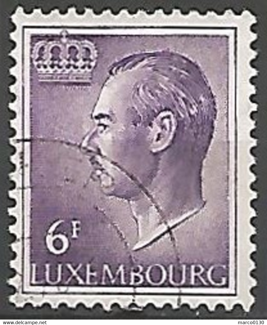 LUXEMBOURG N° 667 OBLITERE - 1965-91 Jean