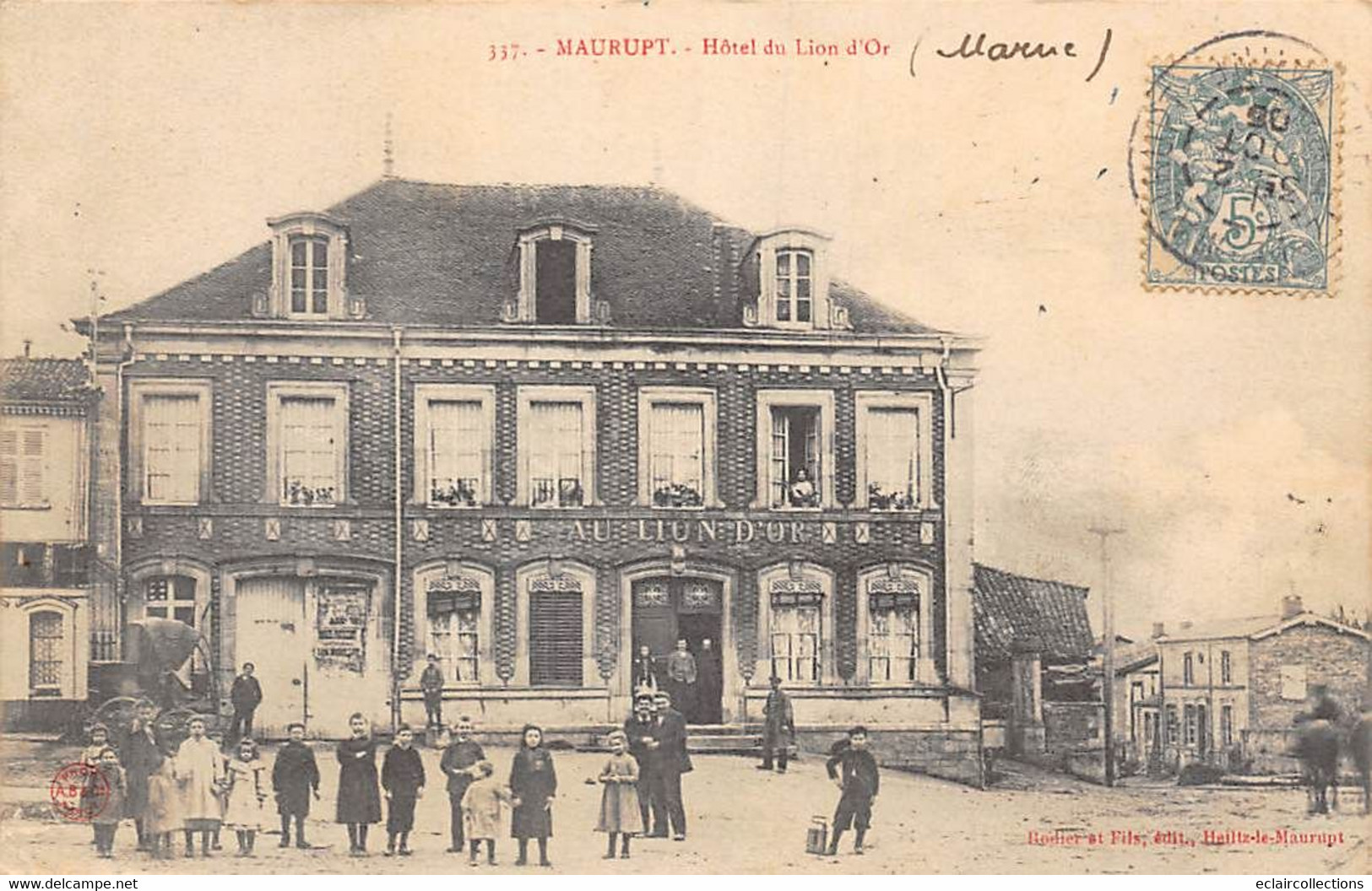 Maurupt         51          Hôtel Du Lion D'Or       (voir Scan) - Sonstige & Ohne Zuordnung