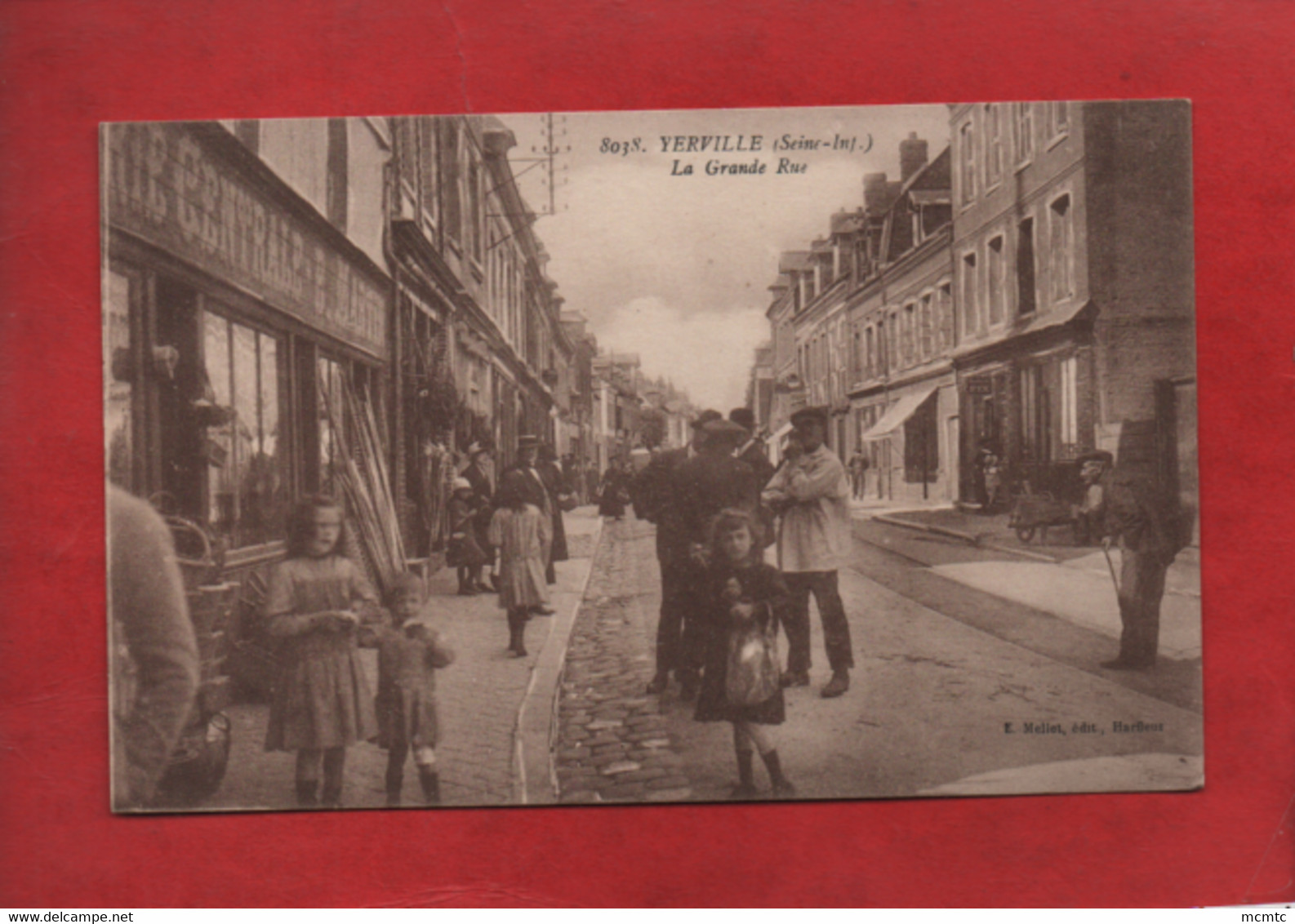 CPA - Yerville  -(Seine- Inf ) - La Grande Rue - Yerville