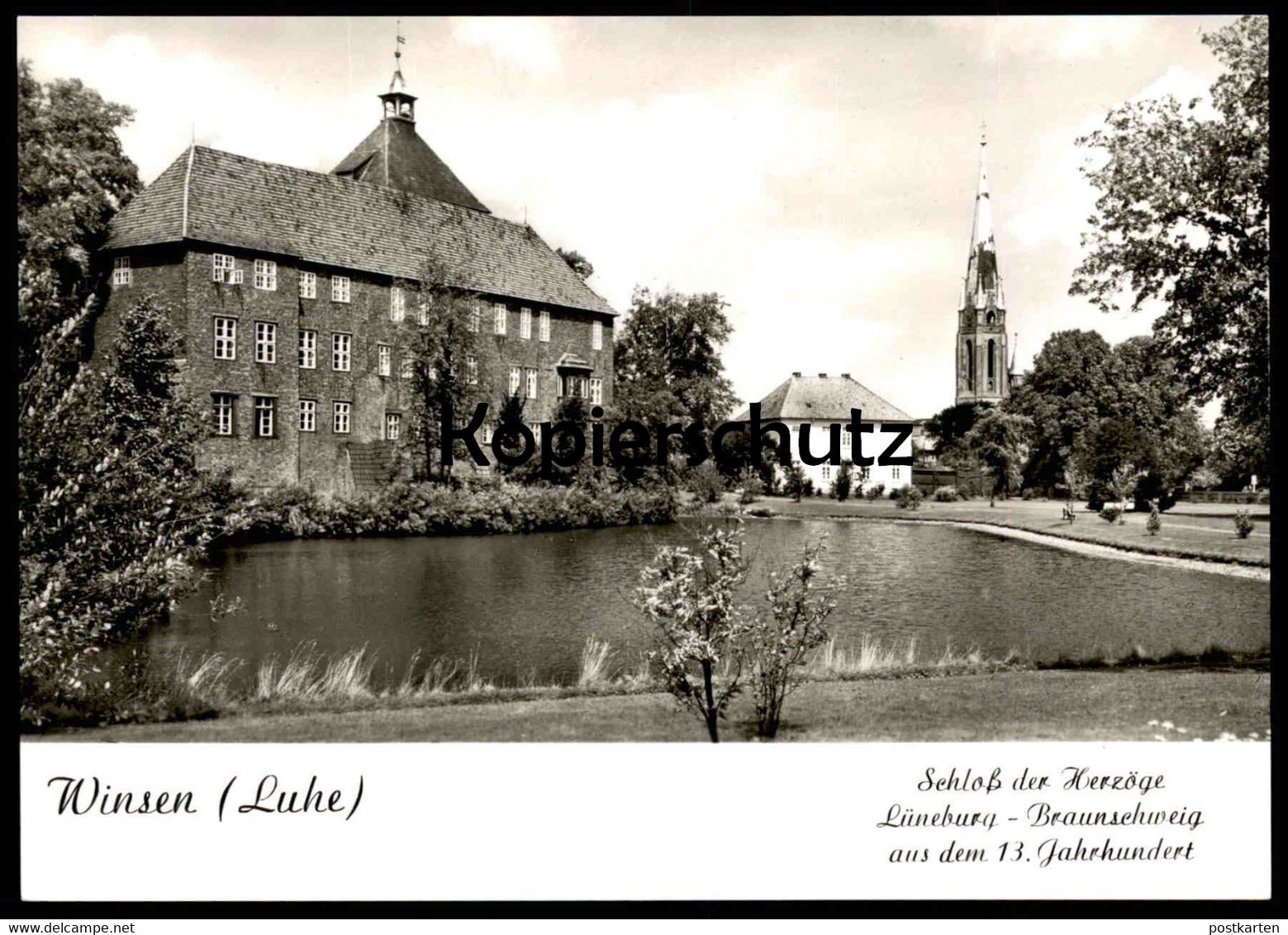 ÄLTERE POSTKARTE WINSEN AN DER LUHE SCHLOSS DER HERZÖGE Castle Chateau Ansichtskarte AK Cpa Postcard - Winsen