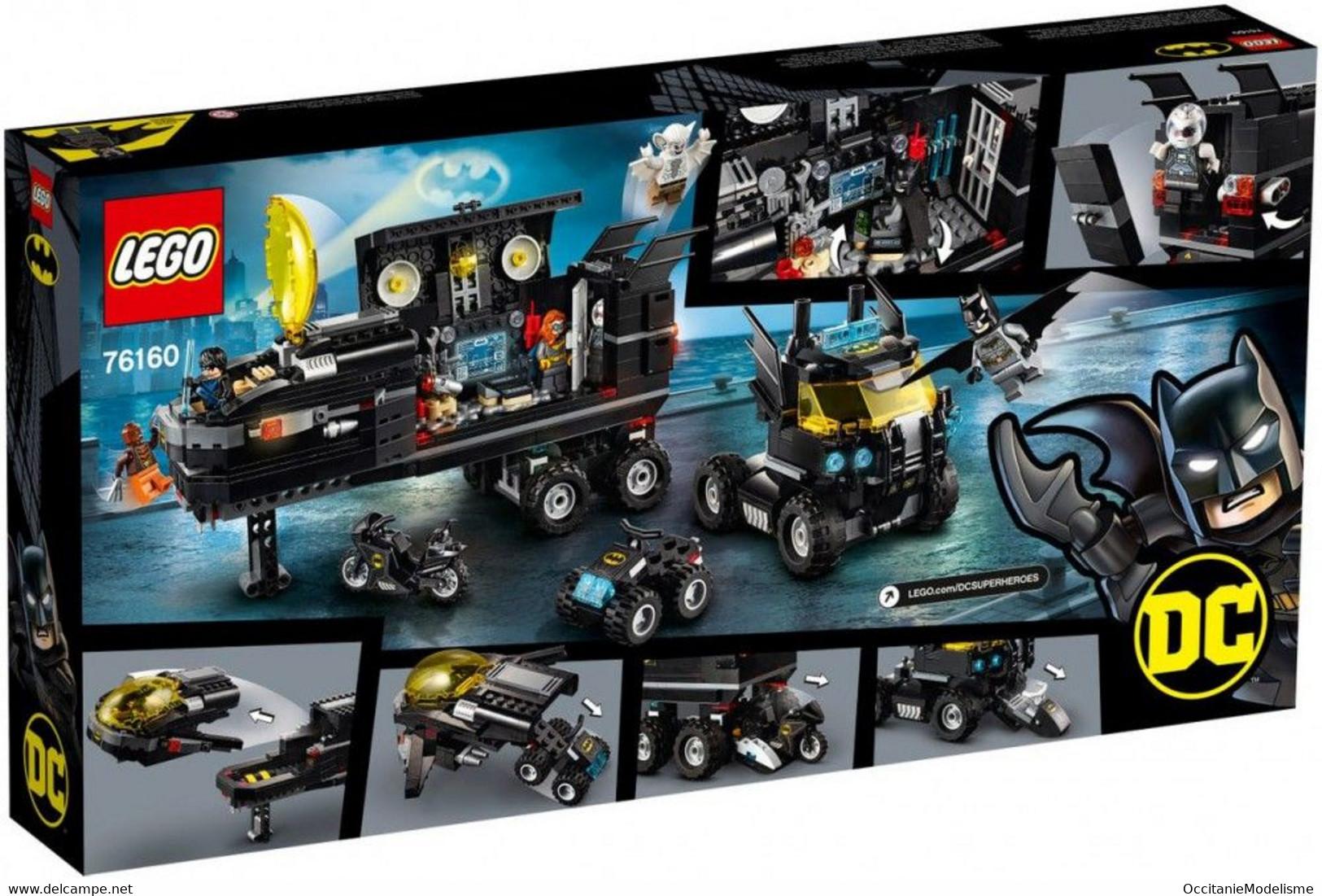 Lego Batman DC - LA BASE MOBILE DE BATMAN Réf. 76160 Neuf - Non Classificati