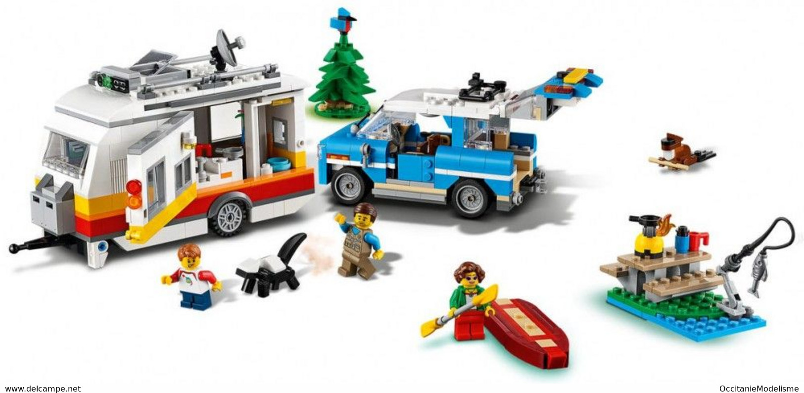 Lego Creator - LES VACANCES EN CARAVANE EN FAMILLE Réf. 31108 Neuf - Non Classificati