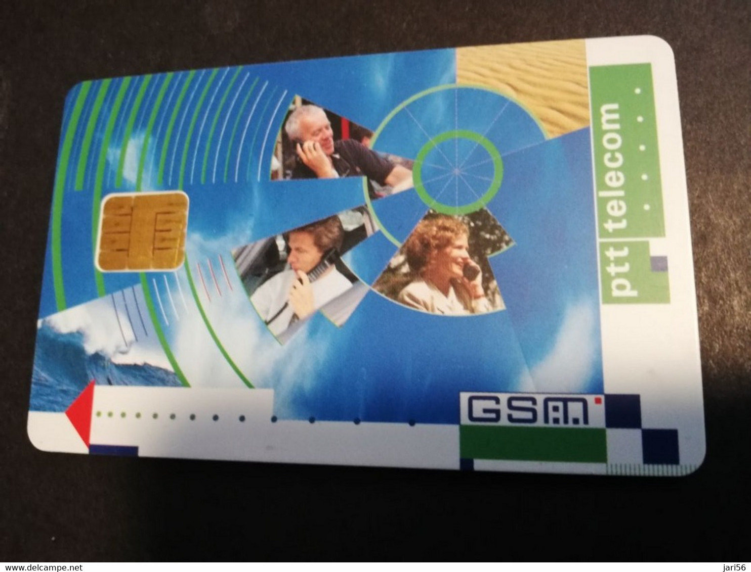 NETHERLANDS  GSM SIM CARD /  PTT  3 PEOPLE  ON PHONE    ( WITH CHIP   CARD  ** 4819** - öffentlich