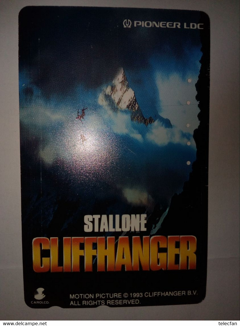 JAPON PRIVEE CLIFFHANGER STALLONE CLUMBING 1993 50U UT - Mountains