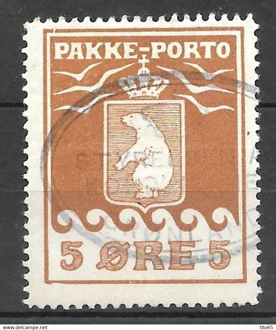 AFA # Pp6  Greenland Used 1915 - Parcel Post