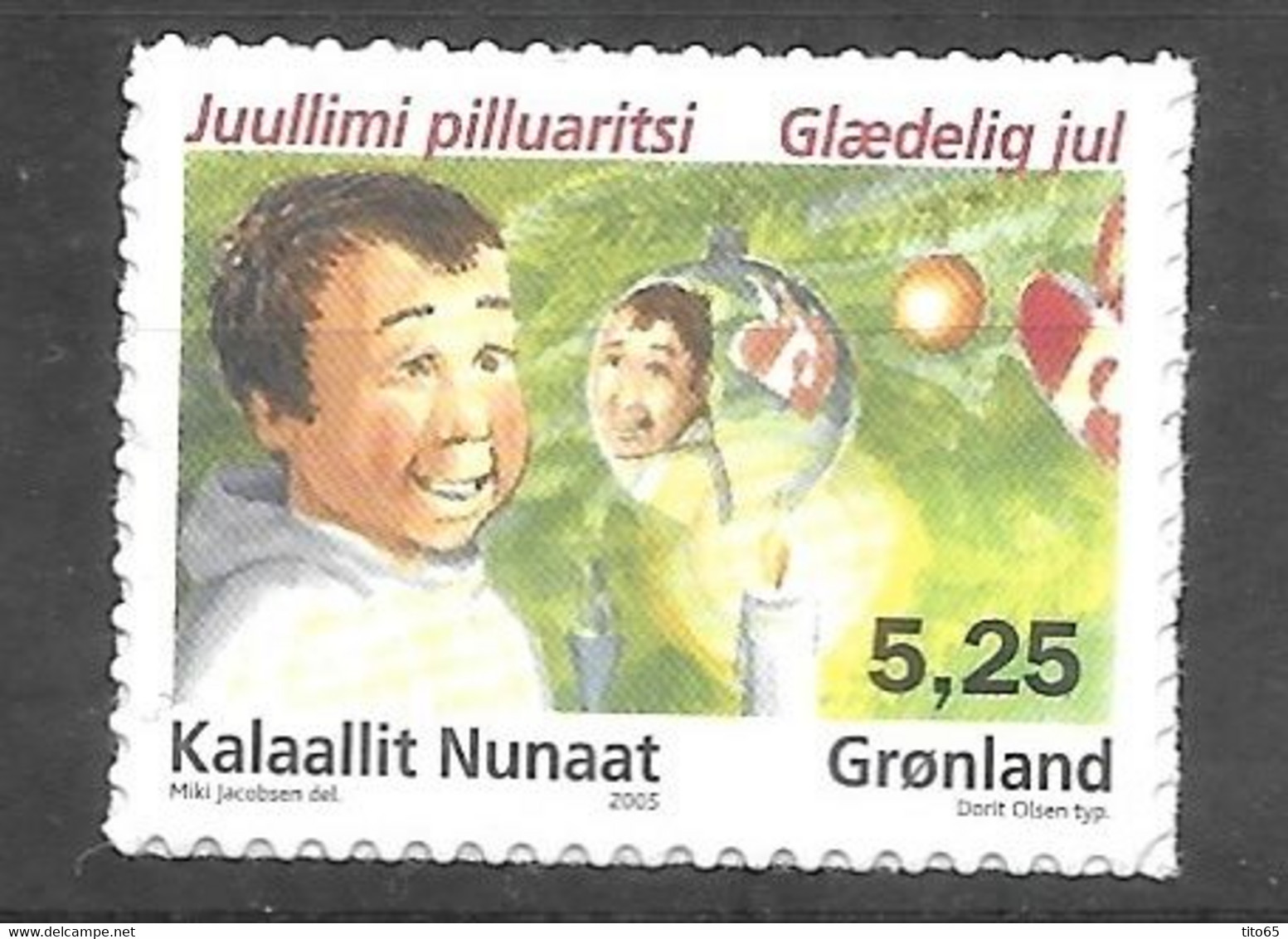 AFA # 458E/59E  Greenland MNH**  2005  Selfadhesive - Other & Unclassified