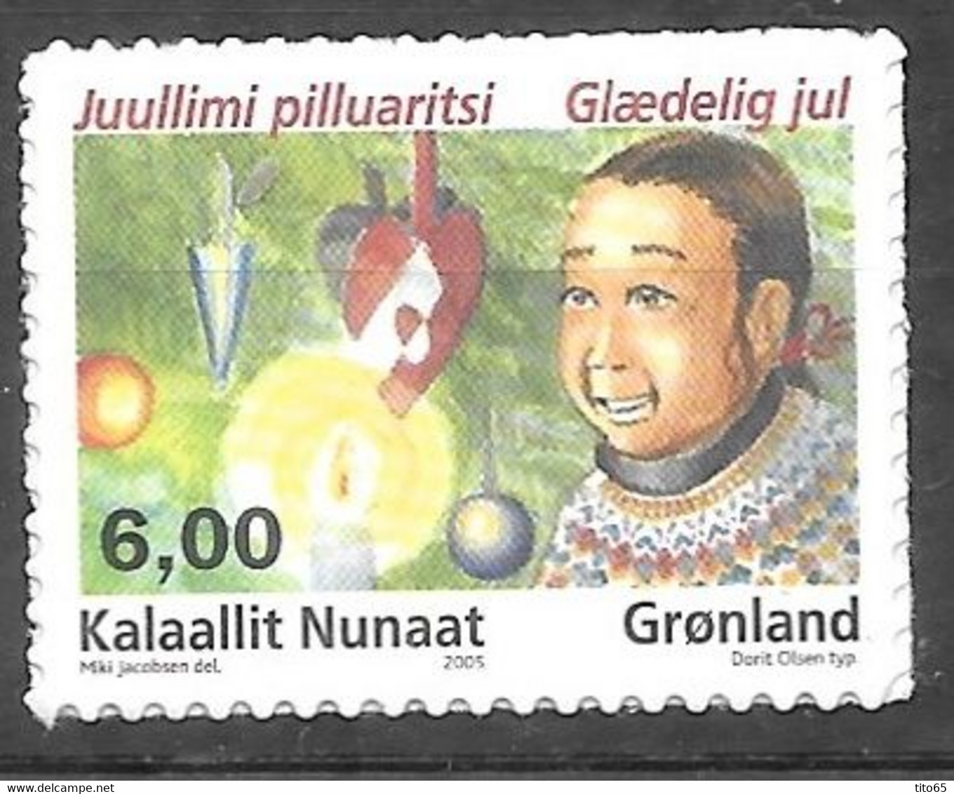 AFA # 458E/59E  Greenland MNH**  2005  Selfadhesive - Other & Unclassified