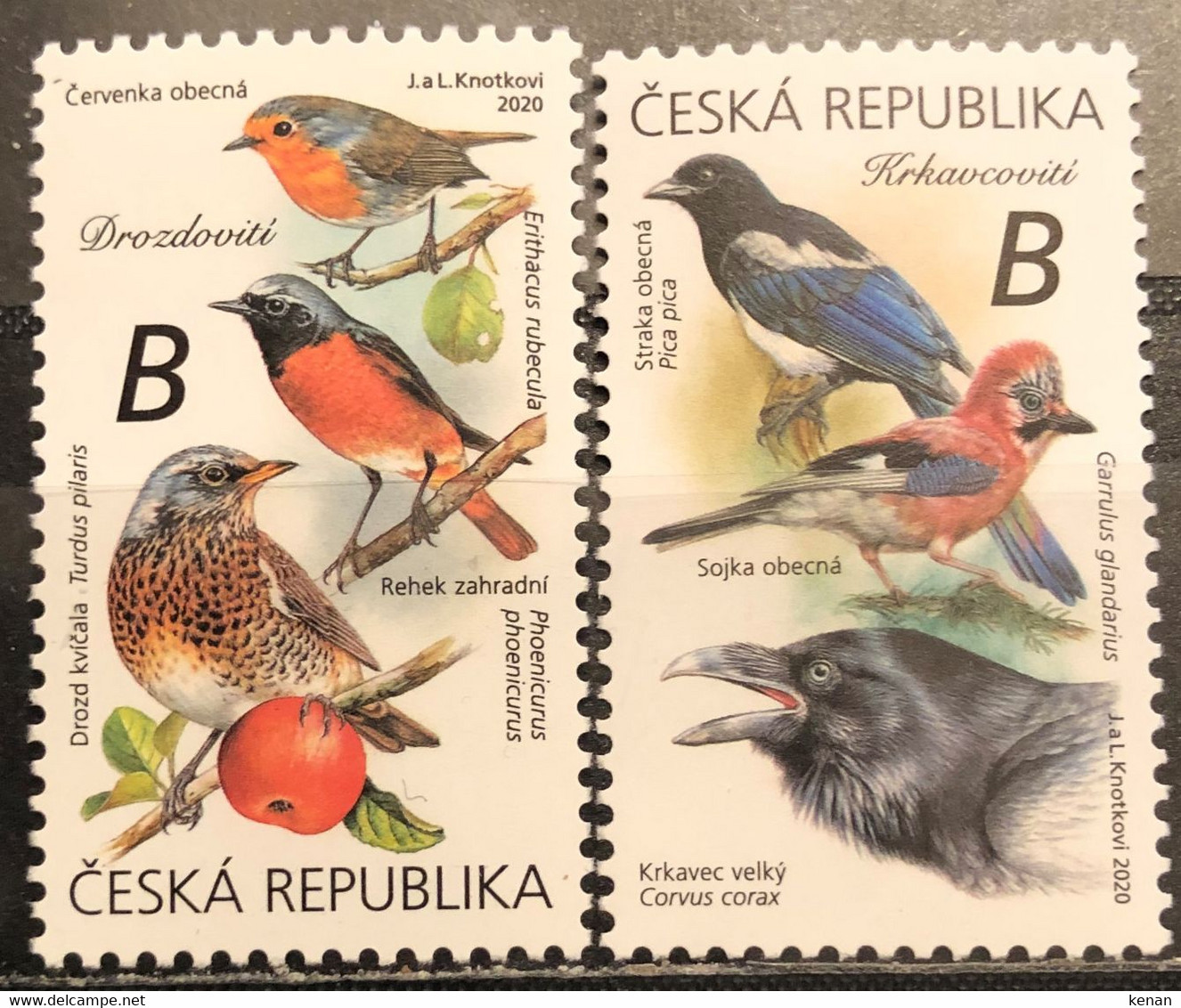 Czech Republic, 2020, Mi: 1074/75 (MNH) - Ungebraucht