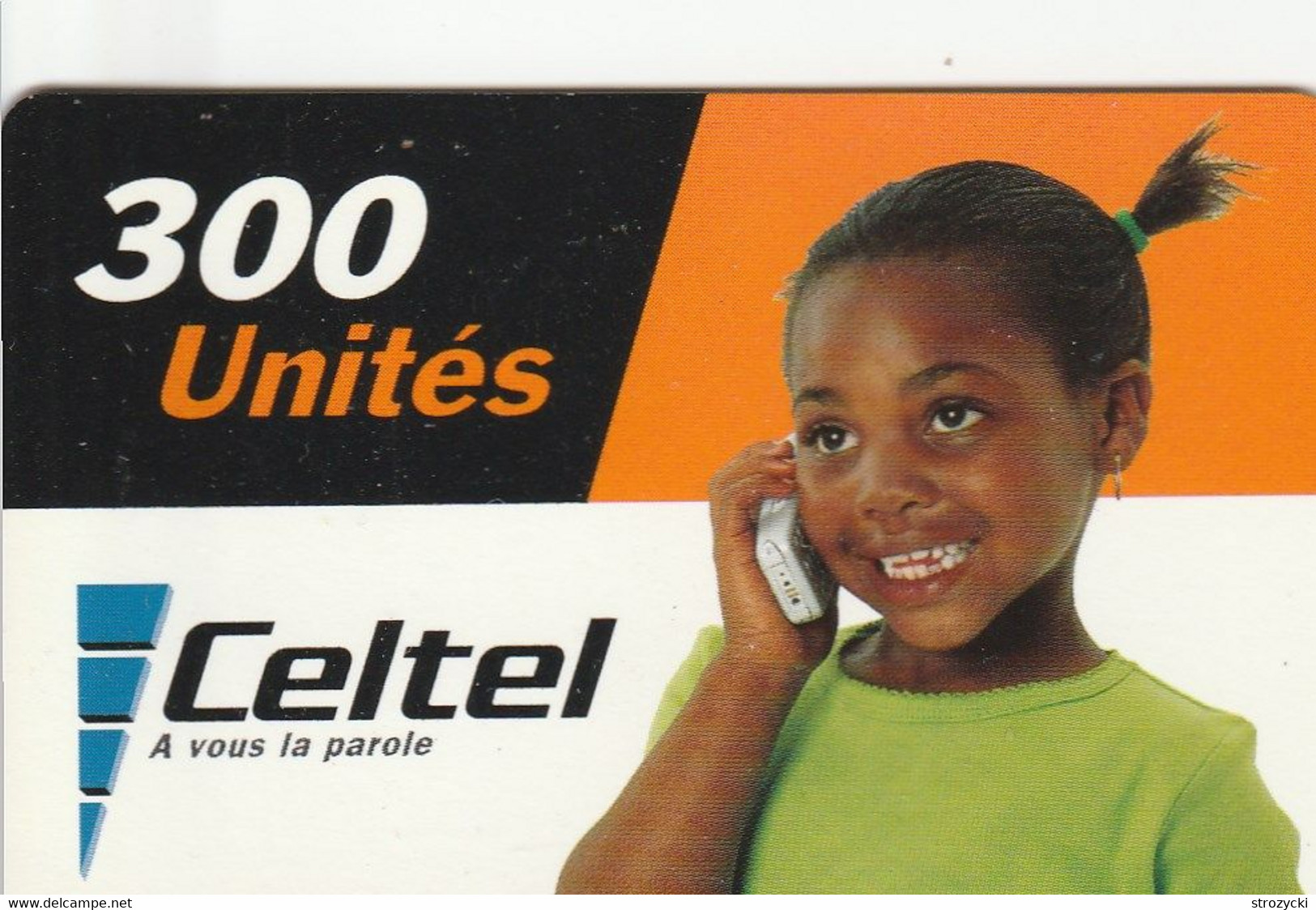 Congo (Kinshasa)- Celtel - Girl (31/12/2003) - Congo