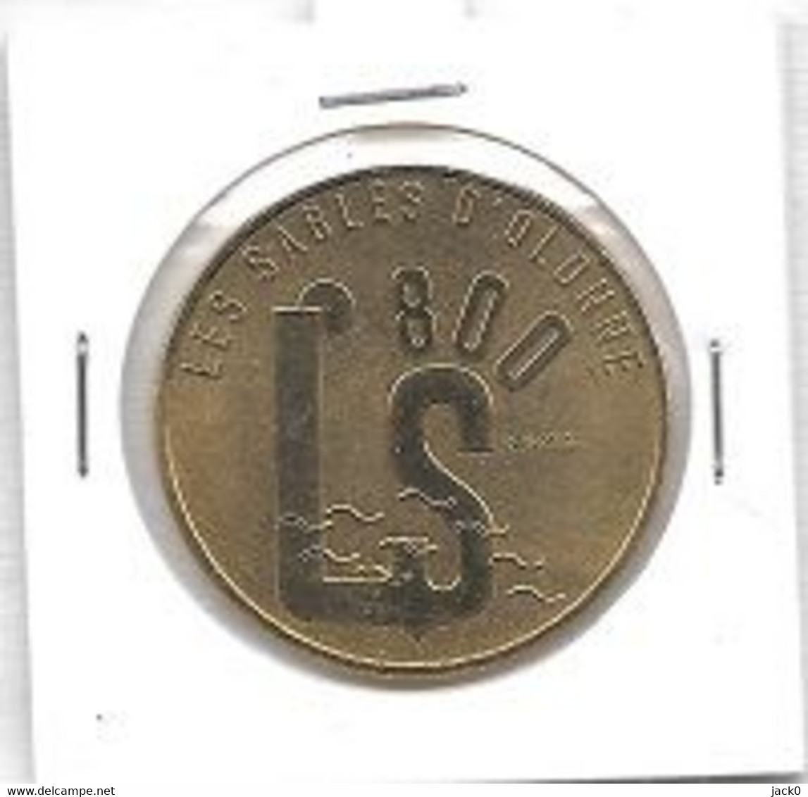 Médaille  Monnaie De Paris  2018, Ville  LES  SABLES  D' OLONNE  L S  800 - 1218 - 2018  ( 85 ) - 2018
