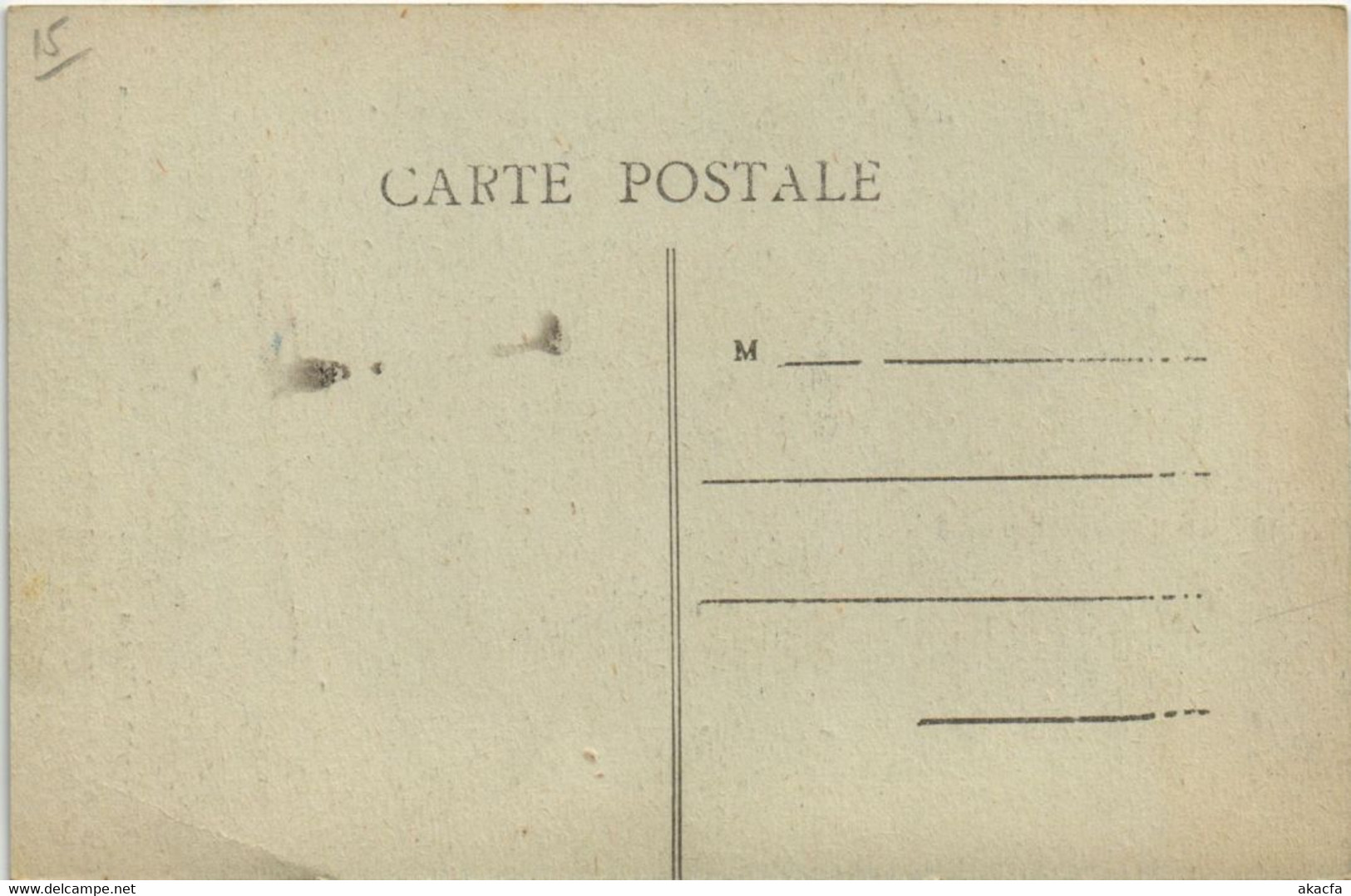 CPA Carlat Eglise,Document Authentique FRANCE (1090190) - Carlat