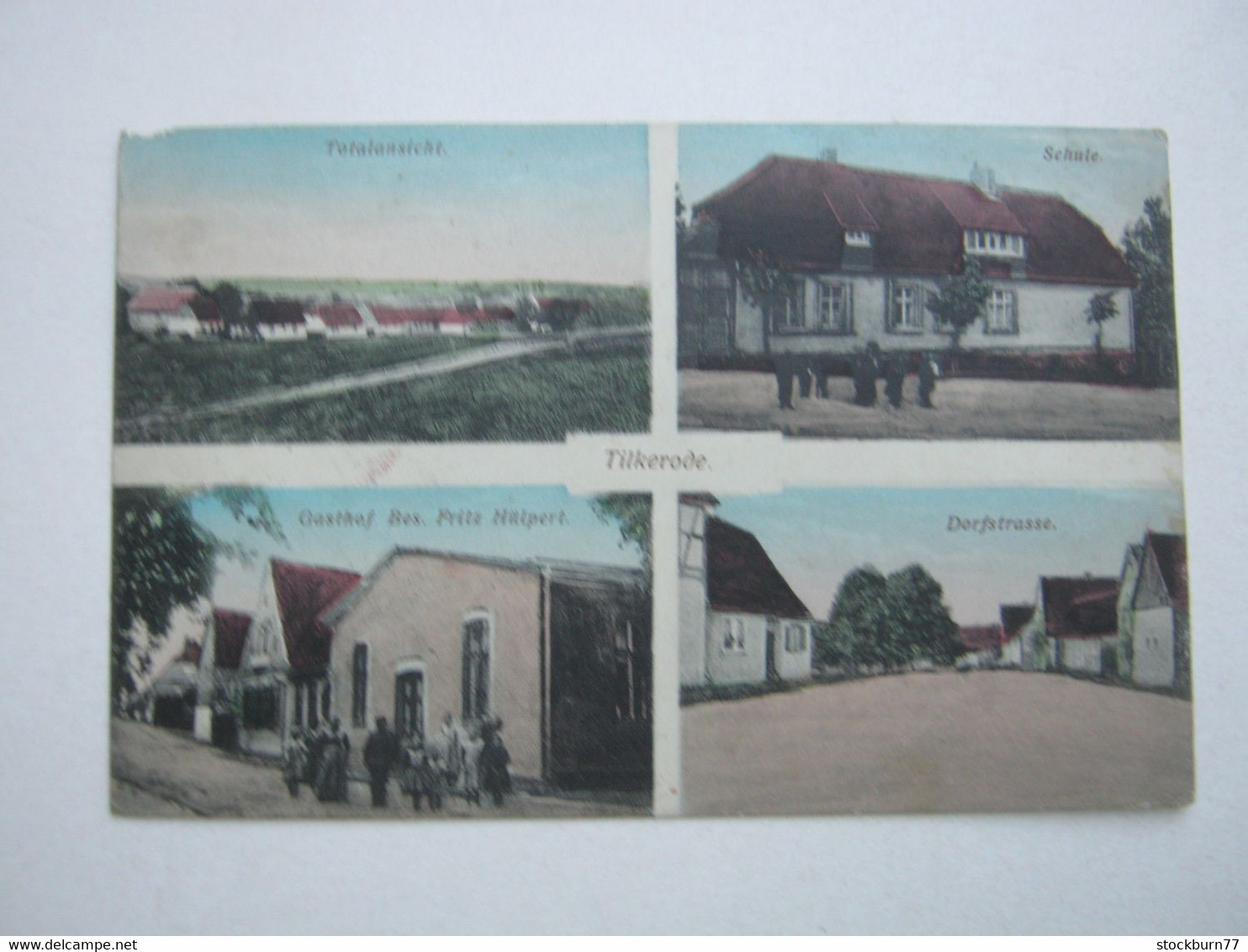 Tilkerode , Abberode , Mansfeld ,  Schöne   Karte   ,      2 Abbildungen - Mansfeld