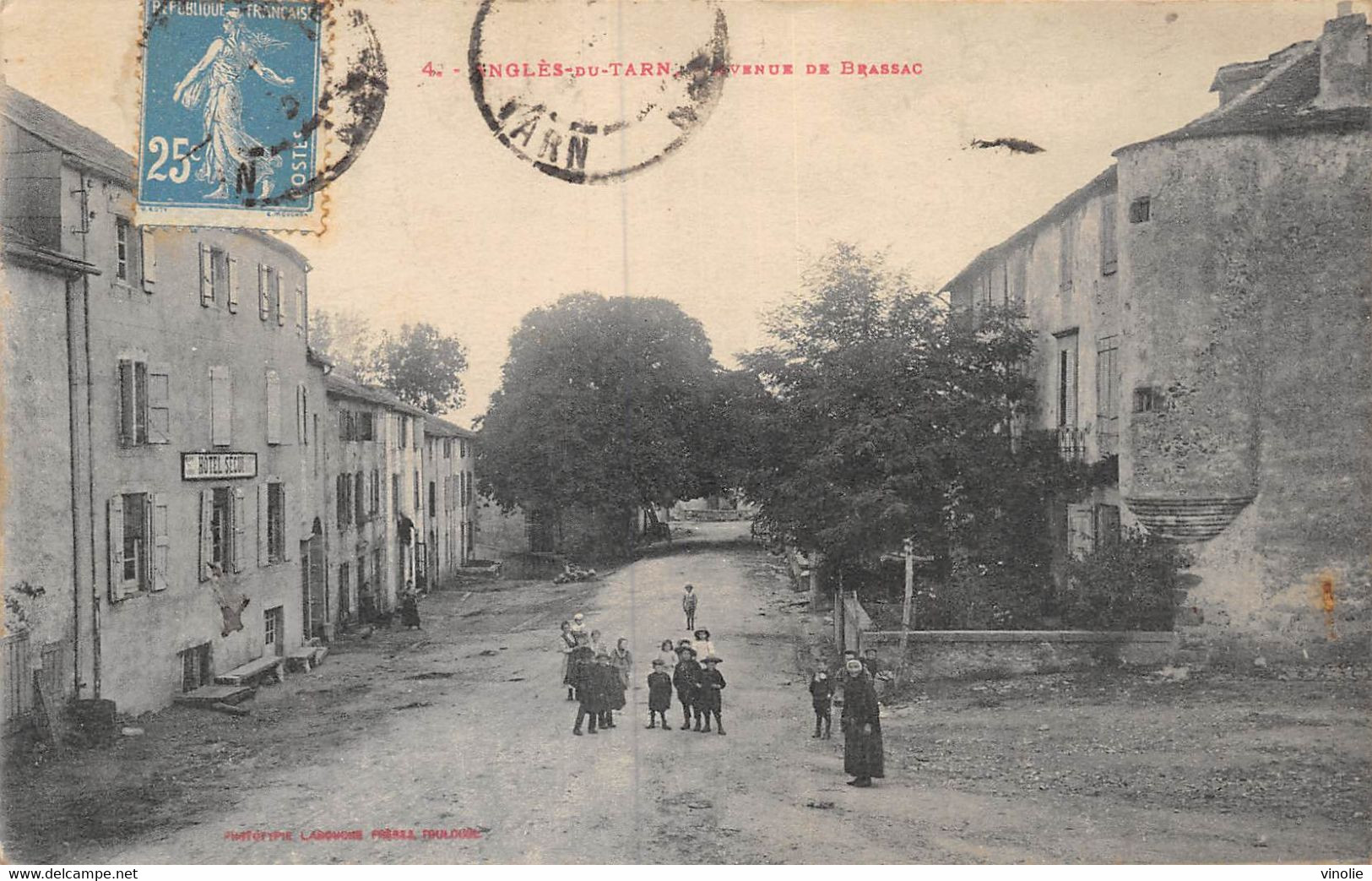 21-4192 : ANGLES-SUR-TARN. AVENUE DE BRASSAC - Angles