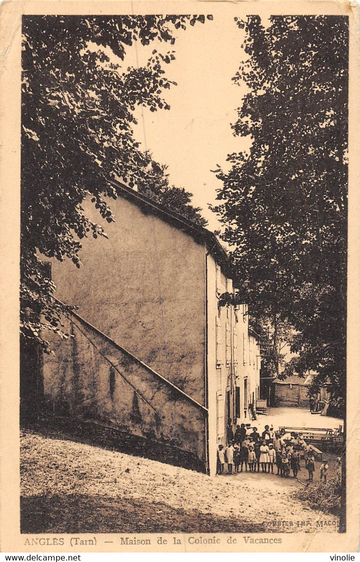 21-4194 : ANGLES-SUR-TARN. MAISON DE LA COLONIE DE VACANCES - Angles