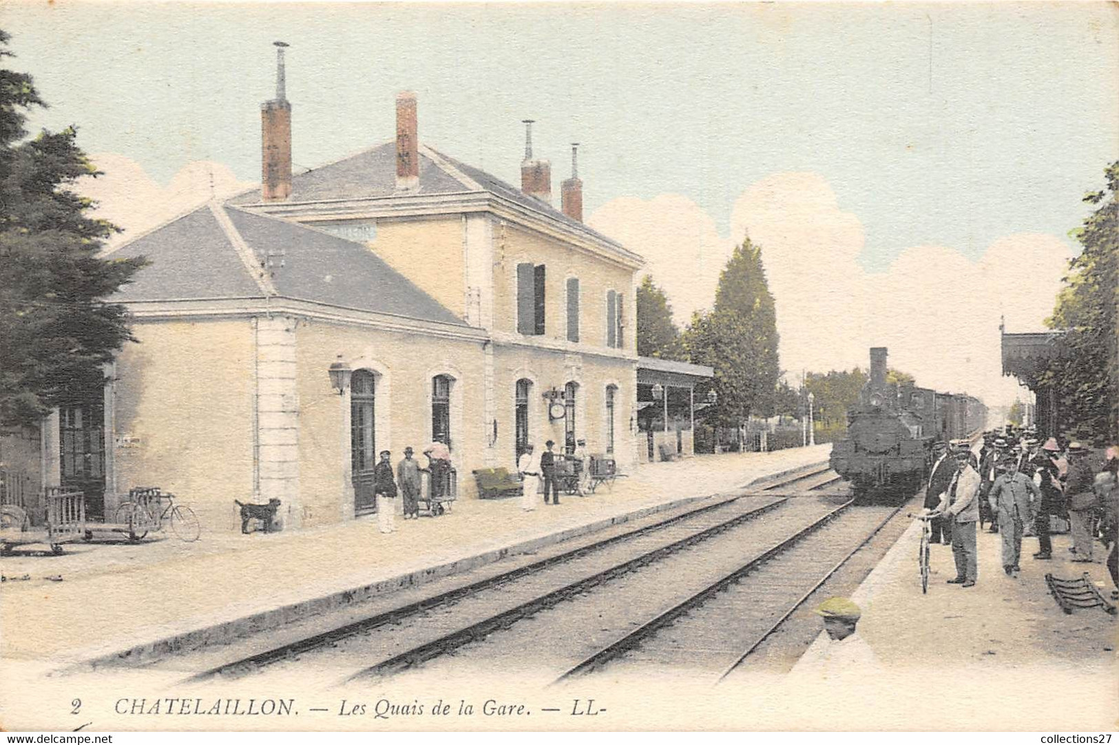 17-CHATELAILLON- LES QUAI DE LA GARE - Châtelaillon-Plage