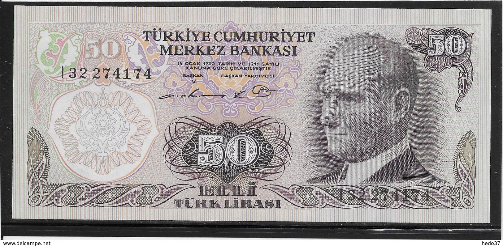 Turquie - 50 Lira - Pick N°188 - NEUF - Turkey