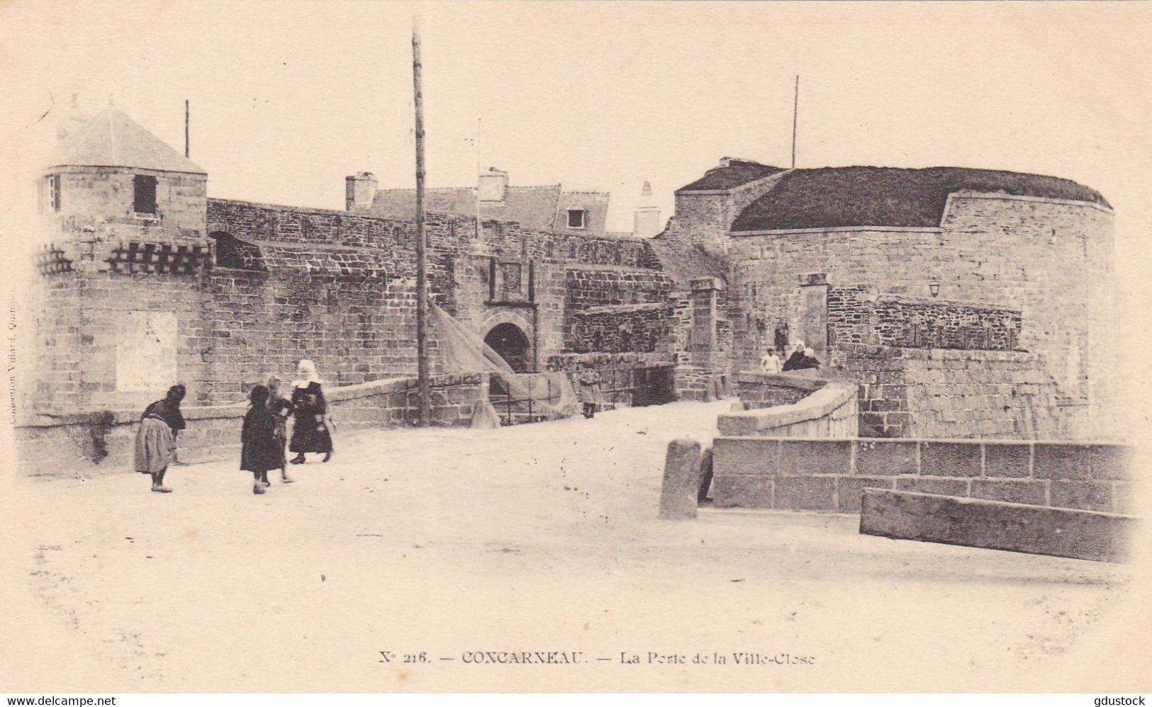 Finistère - Concarneau - La Porte De La Ville-Close - Concarneau