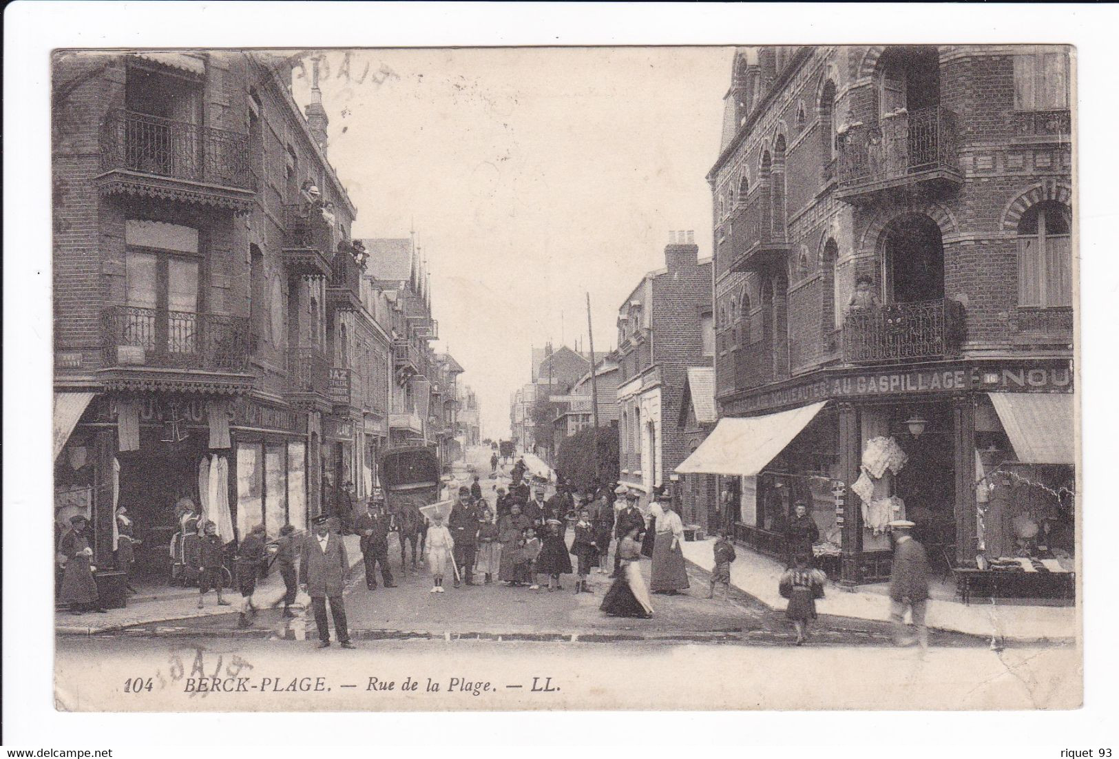 104 - BERCK-PLAGE - Rue De La Plage - Berck