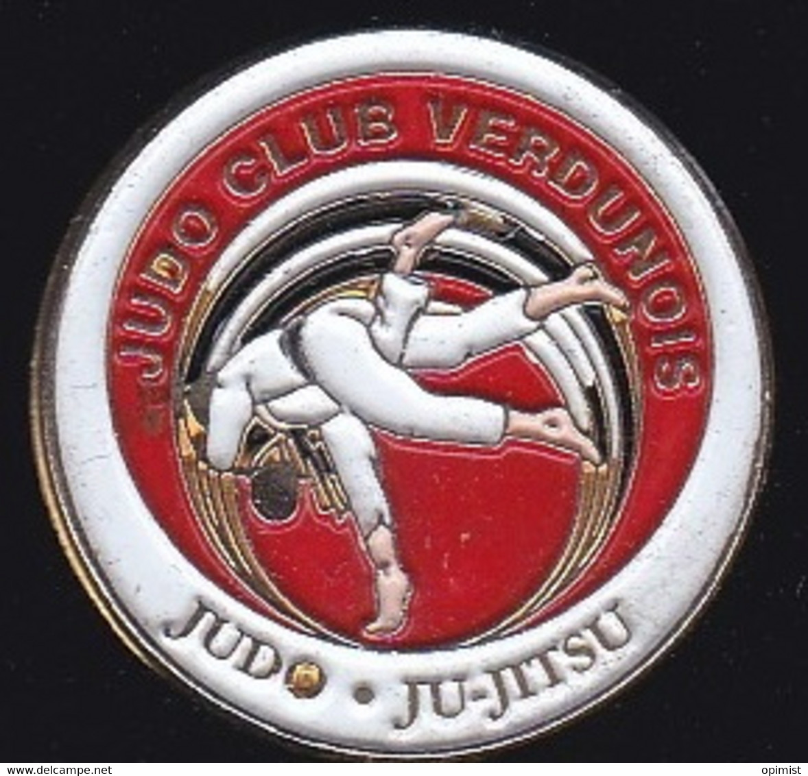 69815- Pin's.Judo Club Verdunois. Verdun. Meuse. - Judo