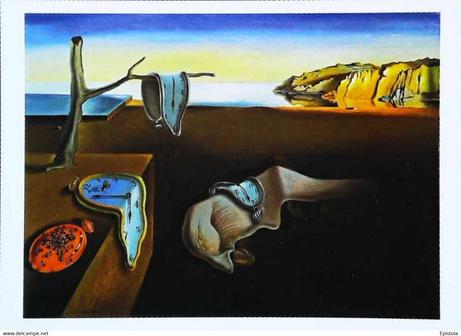 ► SALVADOR DALI - The Persistence Of Memory  - Museum Of Modern Art (New York) Expo 2003 - Schilderijen