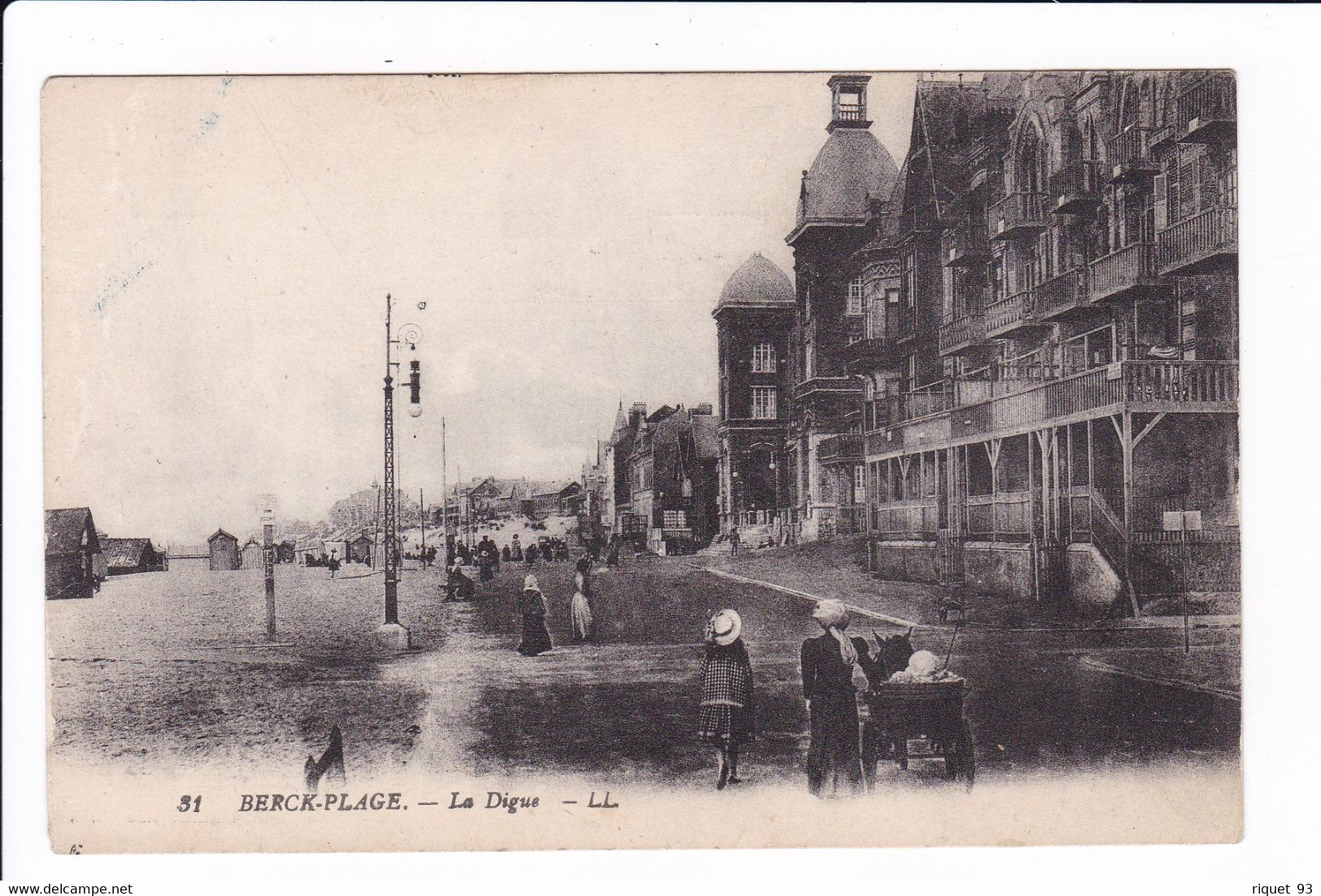 31 - BERCK-PLAGE - La Digue - Berck