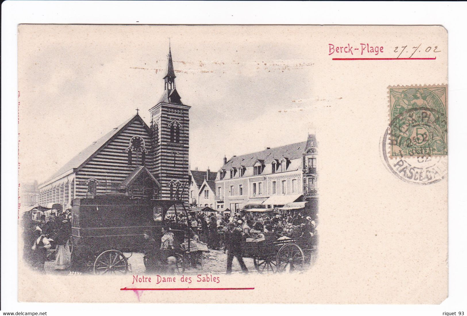 Berck-Plage  - Notre Dame Des Sables (marché) - Berck