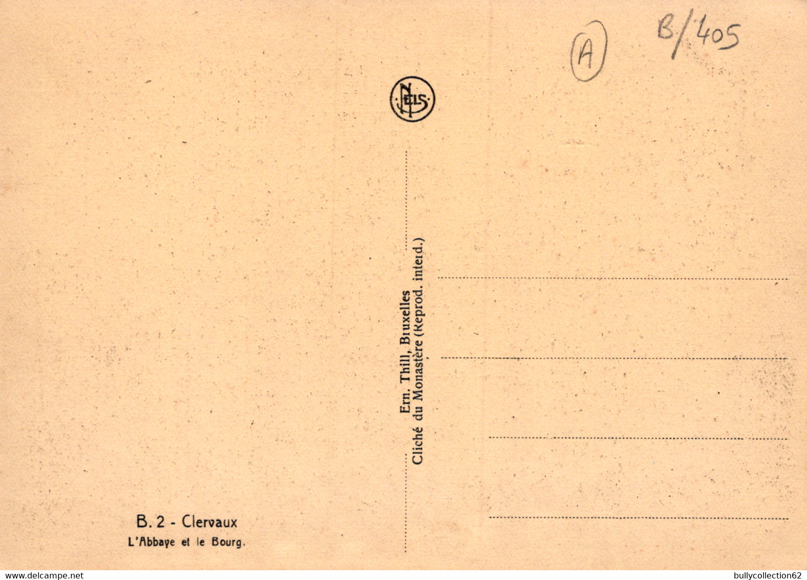 CPSM - BELGIQUE - CLERVAUX - Abbaye Et Le Bourg - Clervaux