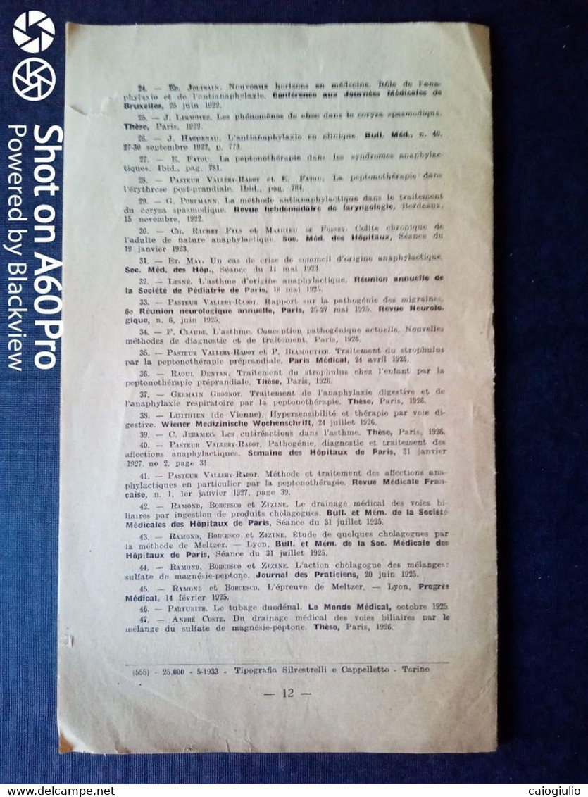 1928 Libretto PEPTALMINA MAGNESIATA - Geneeskunde, Biologie, Chemie