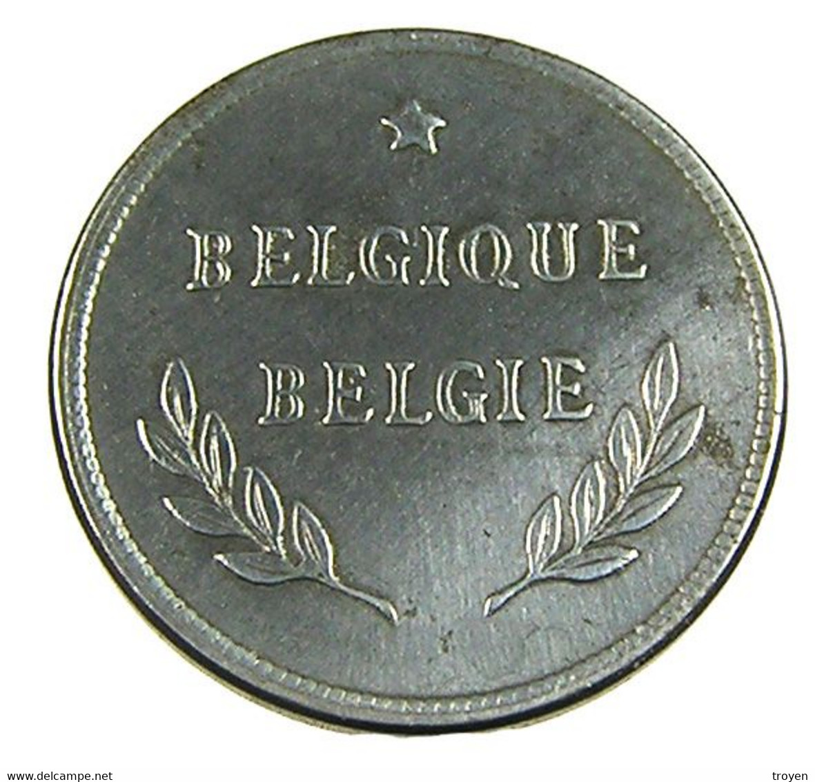 2 Francs  - Belgique - 1944 - TTB -  Fer - - 2 Francs