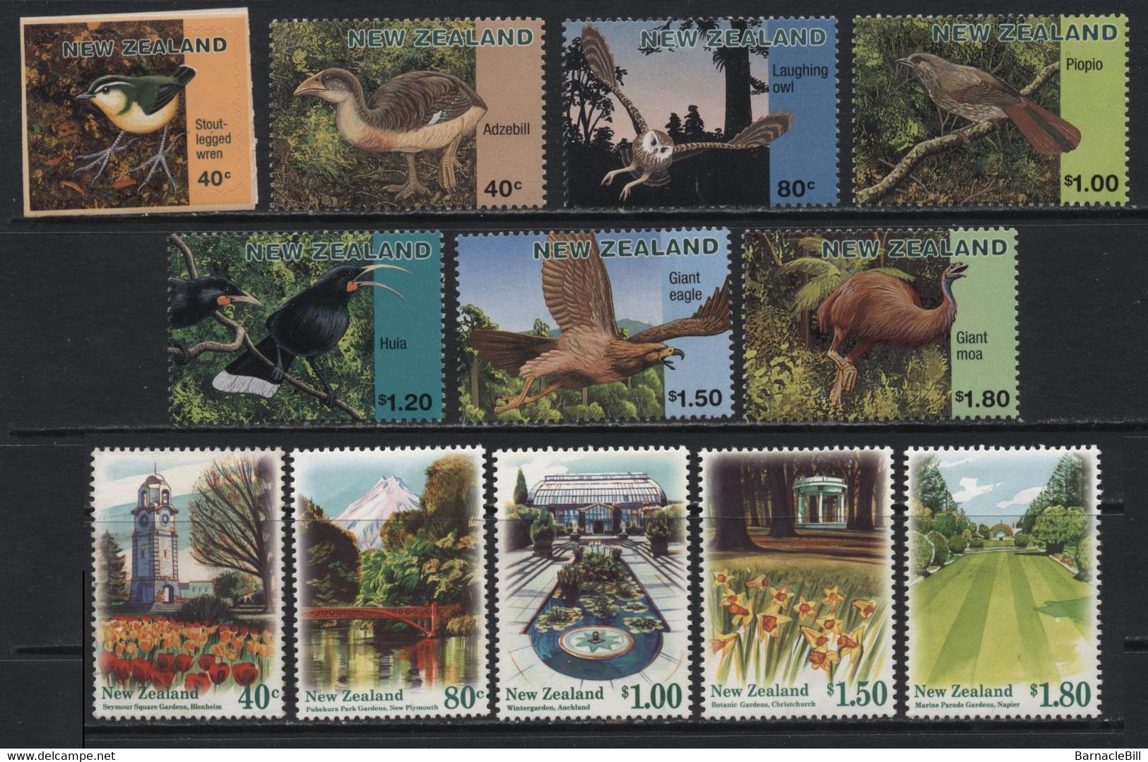 New Zealand (29) 5 Different Sets. 1996. Unused. Hinged. - Lots & Serien