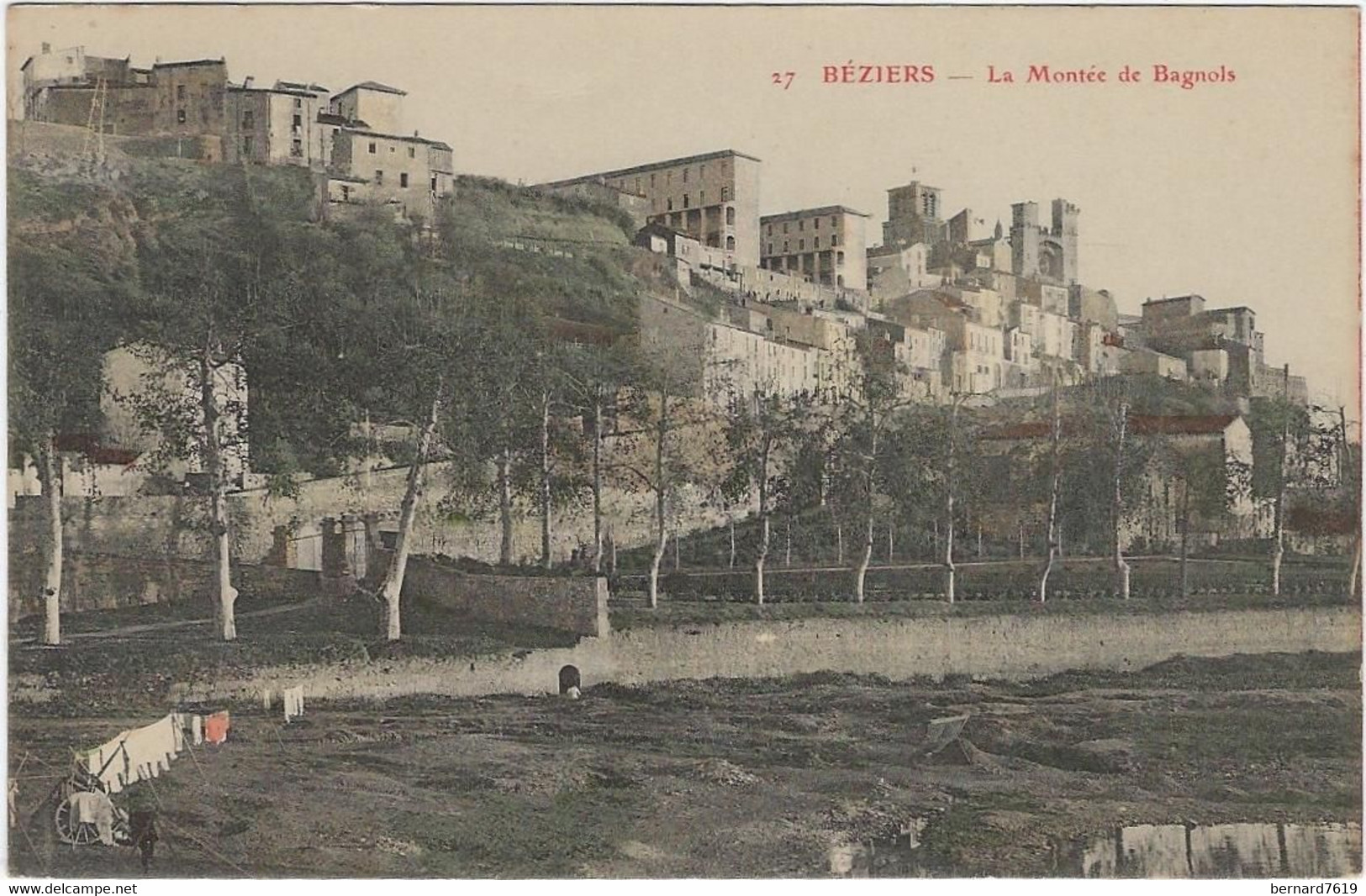 34   Beziers   - La Montee De  Bagnols - Beziers