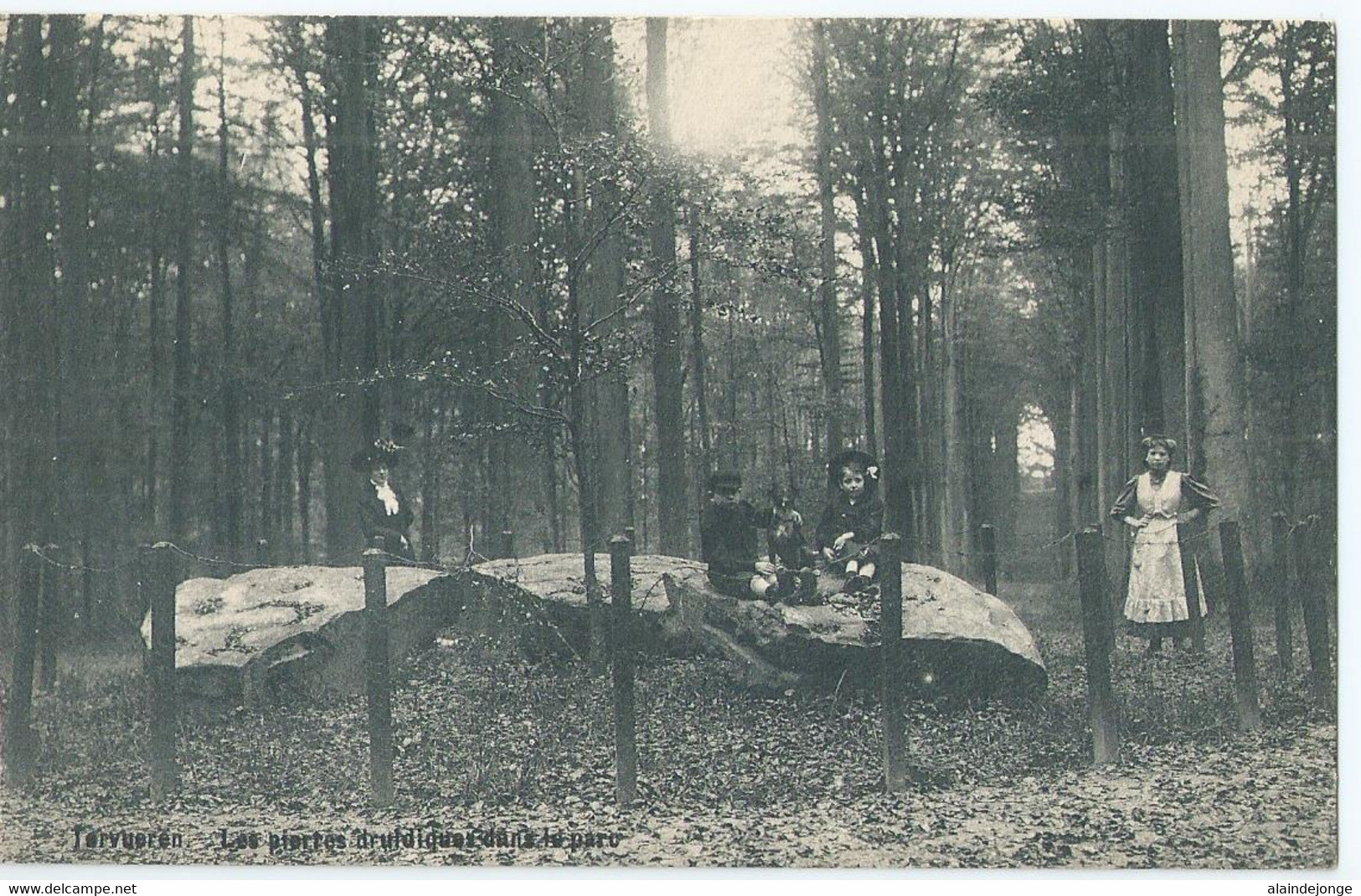 Tervuren - Tervueren - Les Pierres Druidiques Dans Le Parc - Edit. Decock, Tervueren - Tervuren