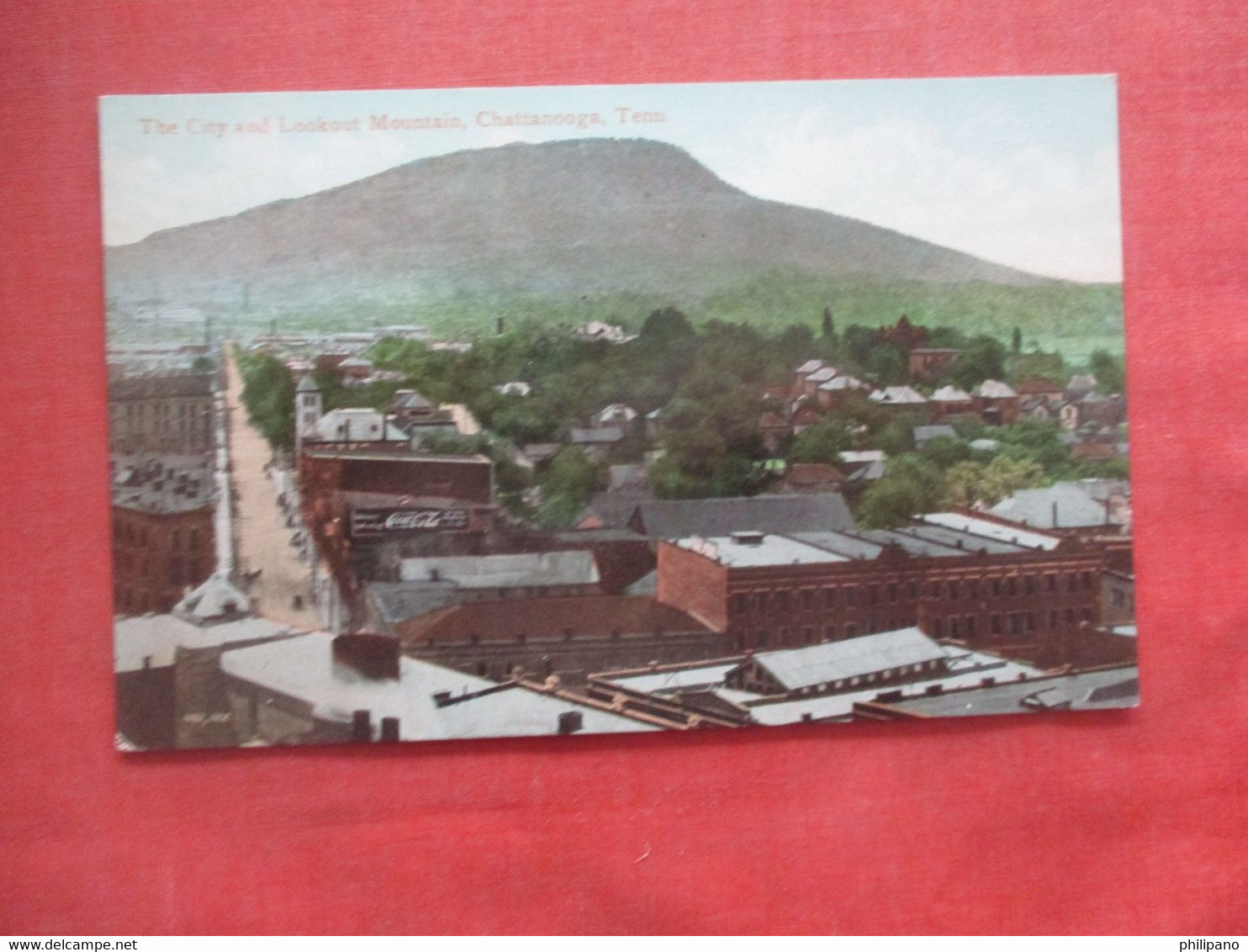 Coca Cola Sign  City & Lookout Mountain  Tennessee > Chattanooga  Ref 4682 - Chattanooga