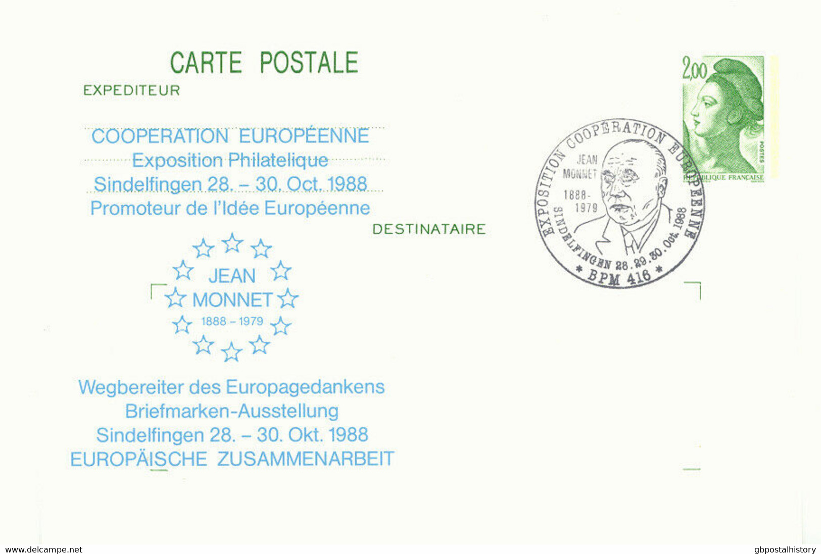 FRANKREICH 1985/8 Liberté 1,80 U. 2,00 Fr., 3 Versch. Privat-GA-Postkarten CEPT - Private Stationery