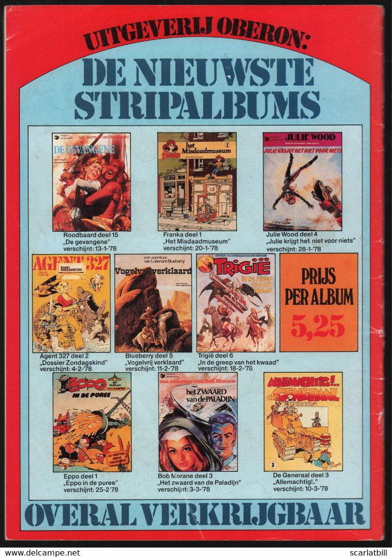 Stripschrift 106 Hugo Pratt Tim O'hara Luck Star 1977 - Altri & Non Classificati