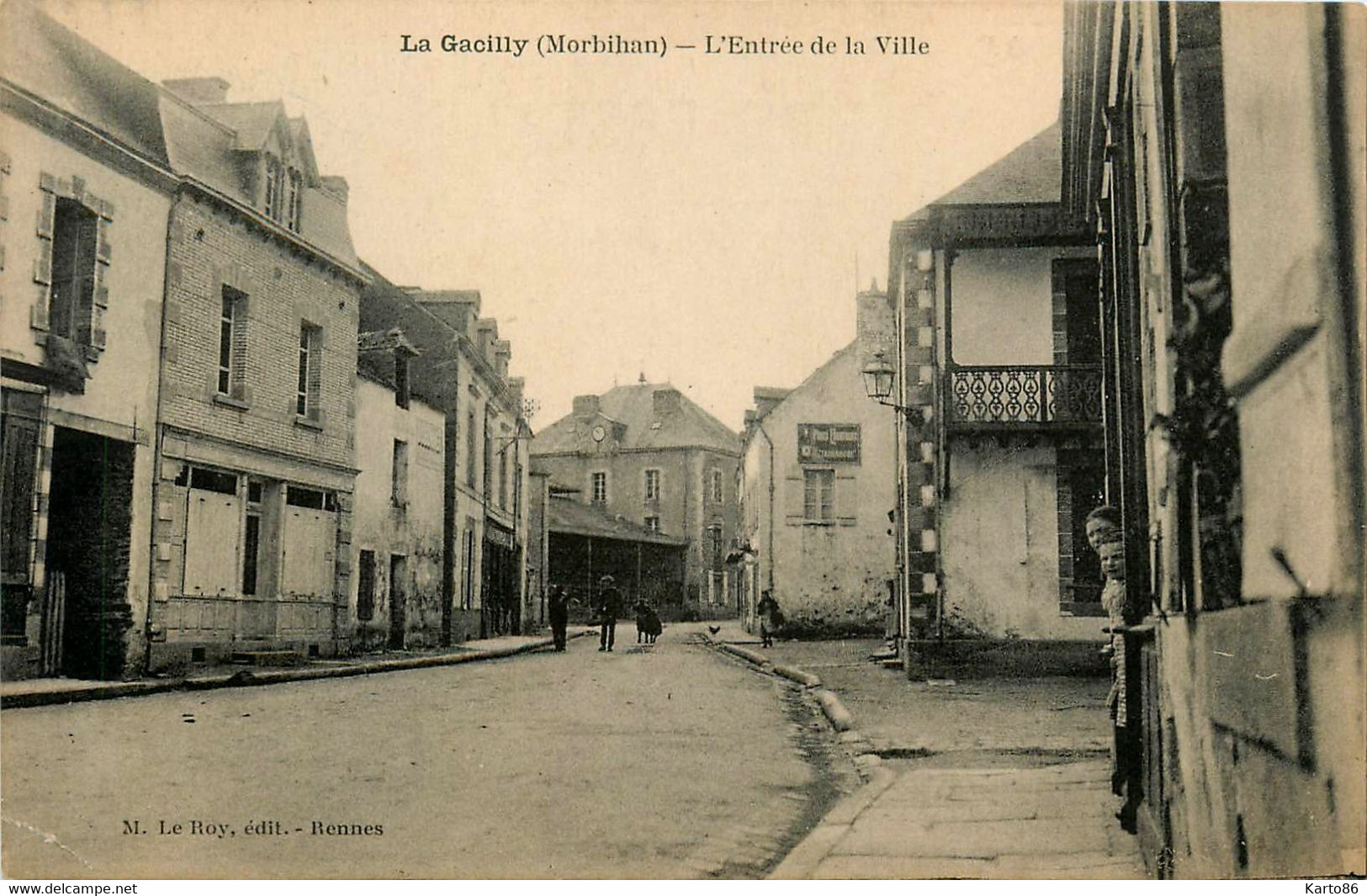 La Gacilly * Route Entrée De La Ville - La Gacilly