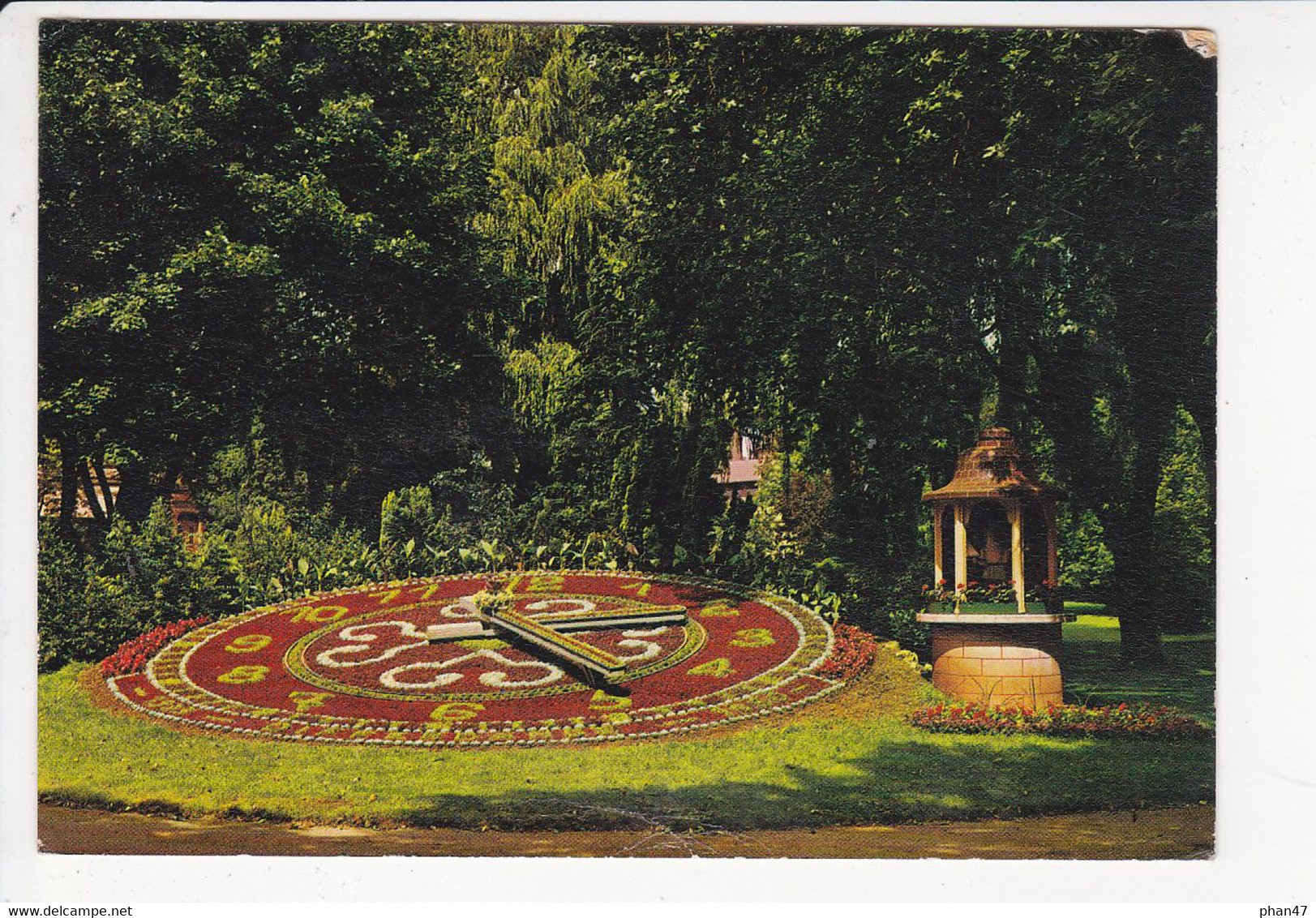 LUXEMBOURG, DIFFERDANGE, Horloge Fleurie Au Parc Gerlache, Ed. Paul Kraus 1976 - Differdingen