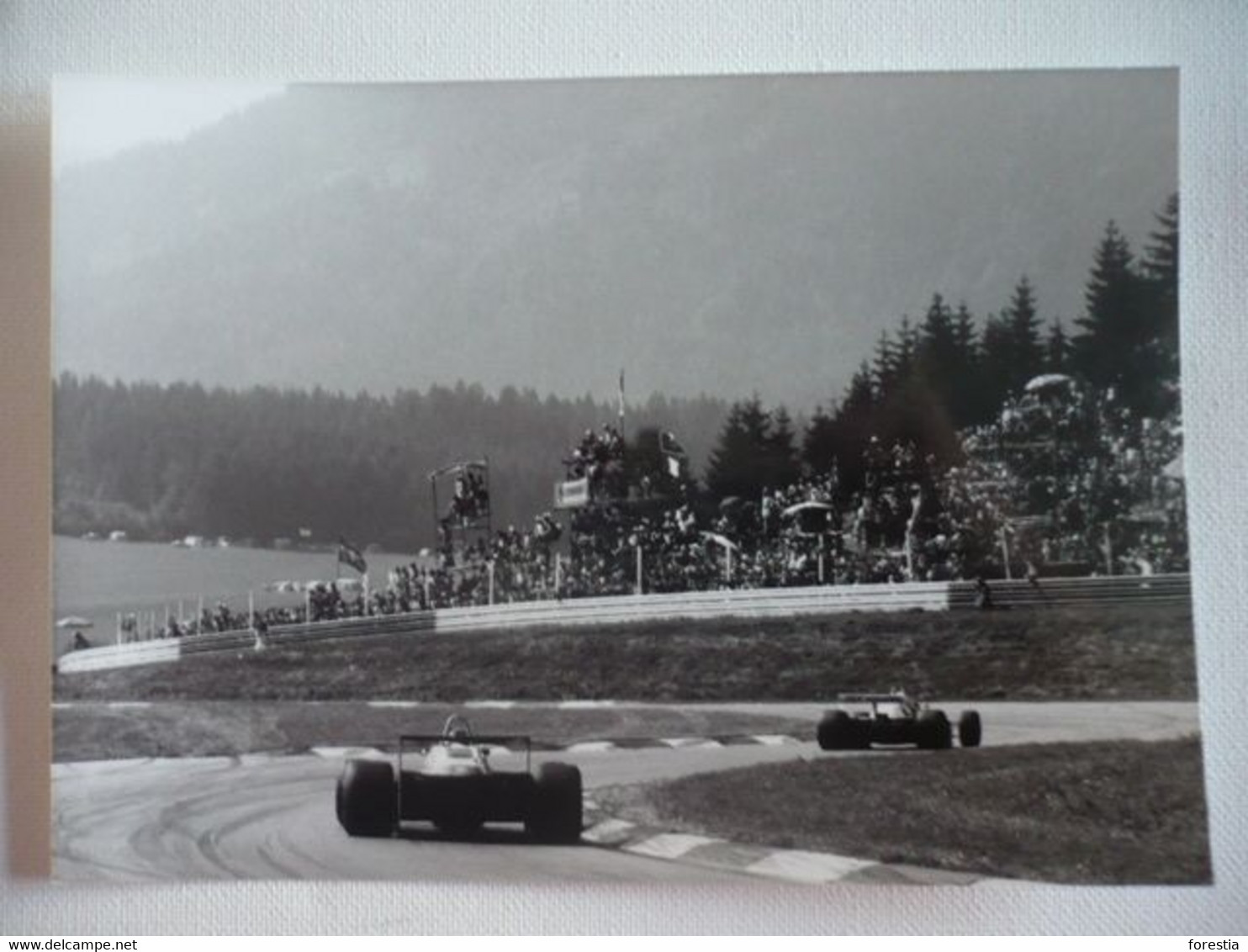 Photo De Presse - Grand Prix D'Autriche F1 - 15août 1982 -  Talbot-LIGIER JS 19 - Jacques Laffite - Automobile - F1