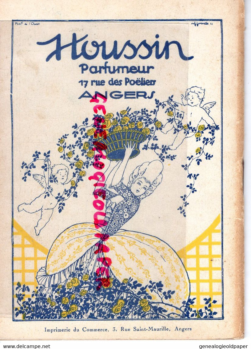 49- ANGERS- PROGRAMME SAISON 1929- GRAND THEATRE - 3 JEUNES FILLES NUES- MIRANDE VILLEMETZ-HOUSSIN-BE3LLE JARDINIERE- - Programmes