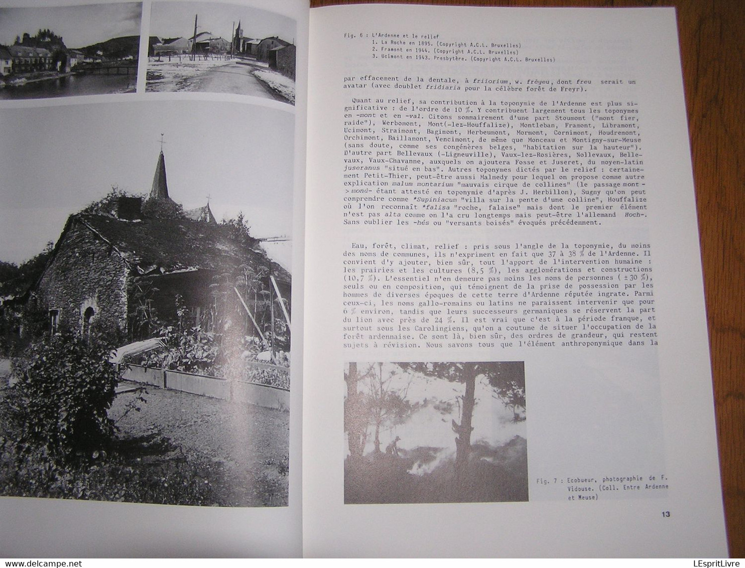 DE LA MEUSE A L'ARDENNE N° 7 1988 Régionalisme Semois Marcourt Sur Ourthe Marchets Rochefort Ambly Mirwart Escargot