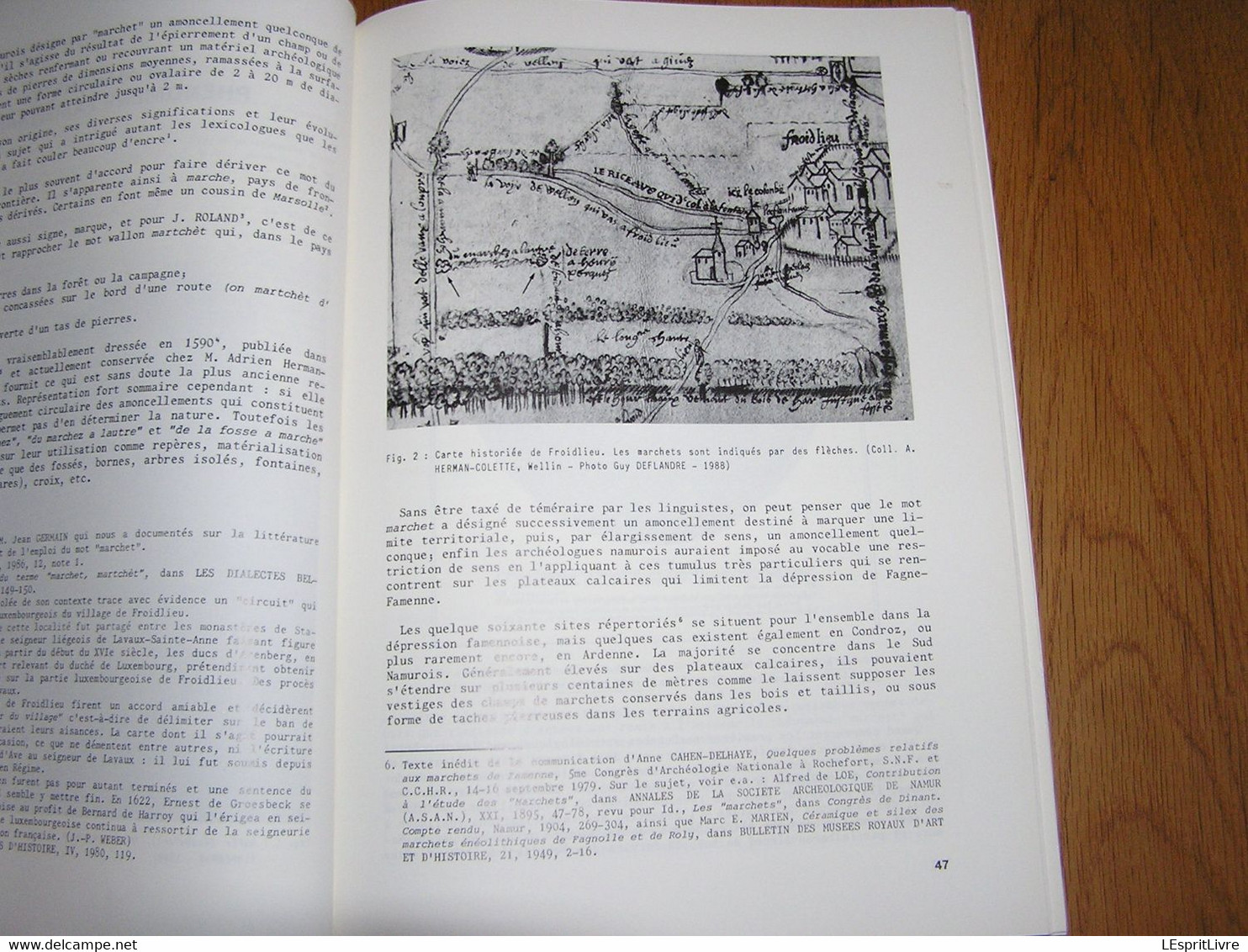 DE LA MEUSE A L'ARDENNE N° 7 1988 Régionalisme Semois Marcourt Sur Ourthe Marchets Rochefort Ambly Mirwart Escargot