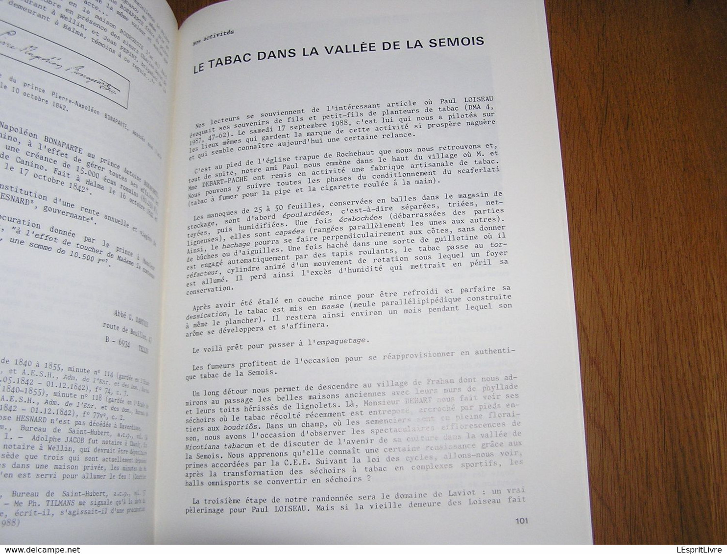 DE LA MEUSE A L'ARDENNE N° 7 1988 Régionalisme Semois Marcourt Sur Ourthe Marchets Rochefort Ambly Mirwart Escargot