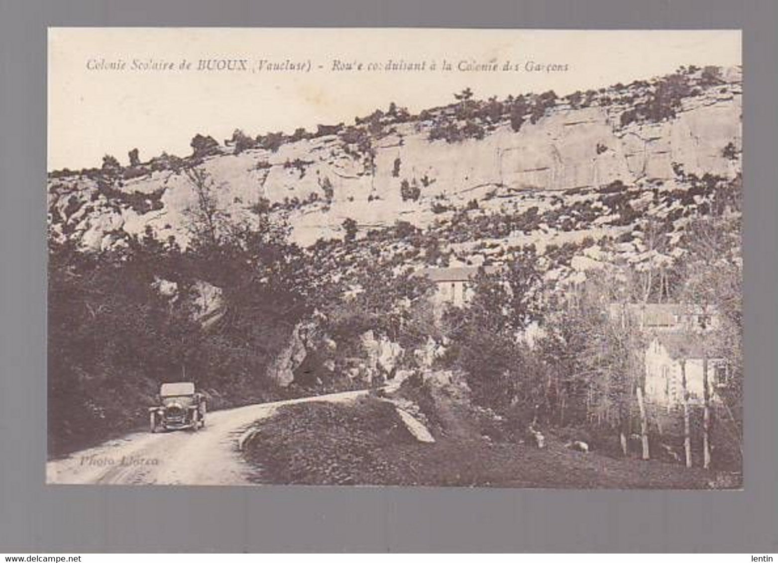 84 Vaucluse / Buoux, Route De La Colonie Des Garçons - Sonstige & Ohne Zuordnung