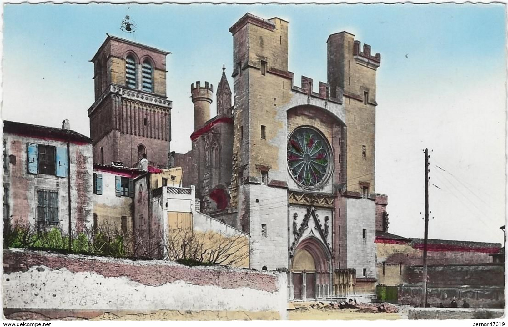 34  Beziers     -   La Cathedrale Saint Nazaire - Beziers