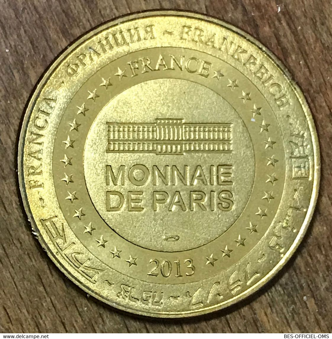 57 NEUFCHEF MINES DE FER DE LORRAINE WAGONNET MEDAILLE MONNAIE DE PARIS 2013 JETON TOURISTIQUE MEDALS COINS TOKENS - 2013