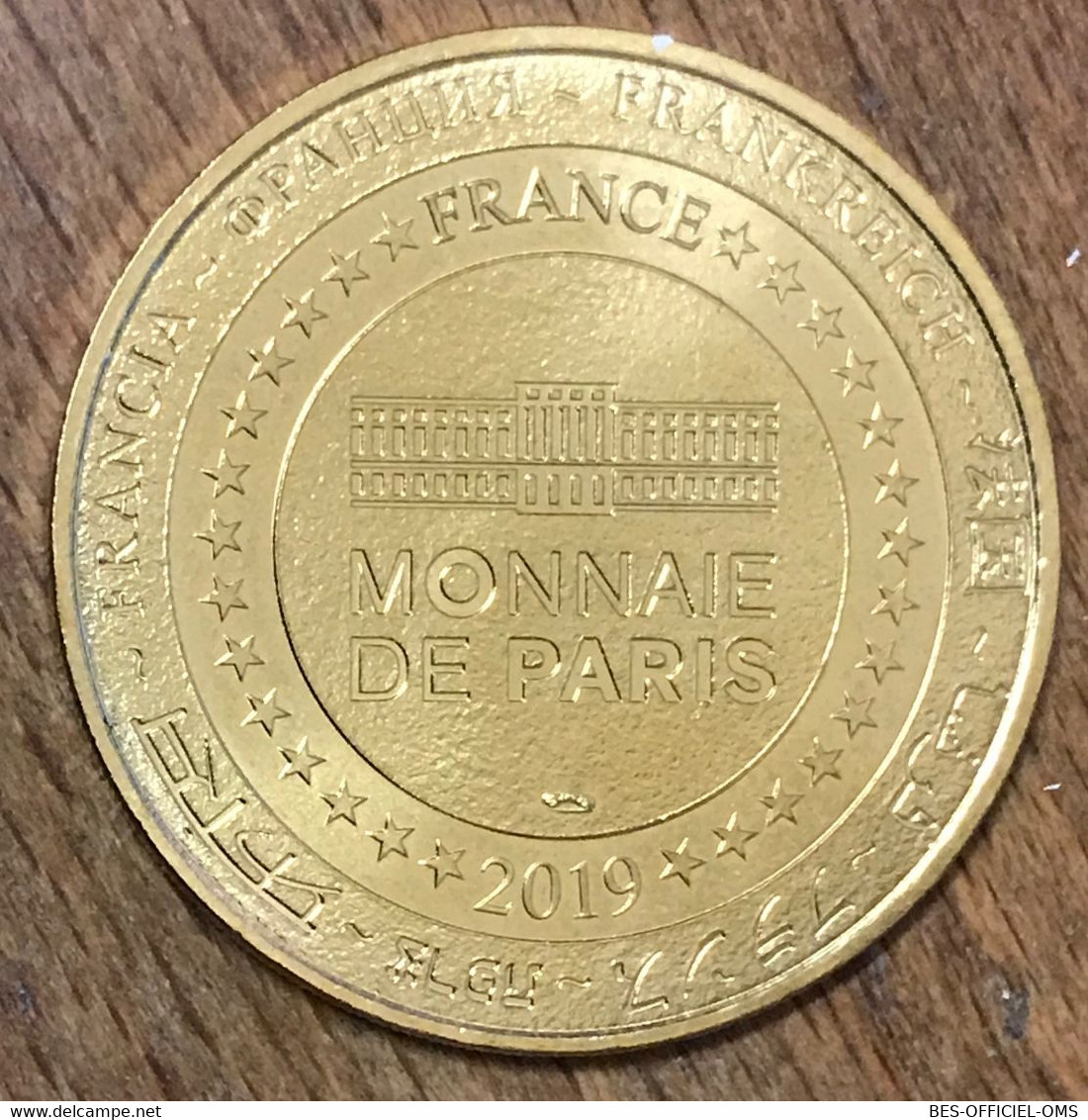 57 NEUFCHEF MINES DE FER DE LORRAINE AUMETZ MDP 2019 MEDAILLE MONNAIE DE PARIS JETON TOURISTIQUE MEDALS COINS TOKENS - 2019