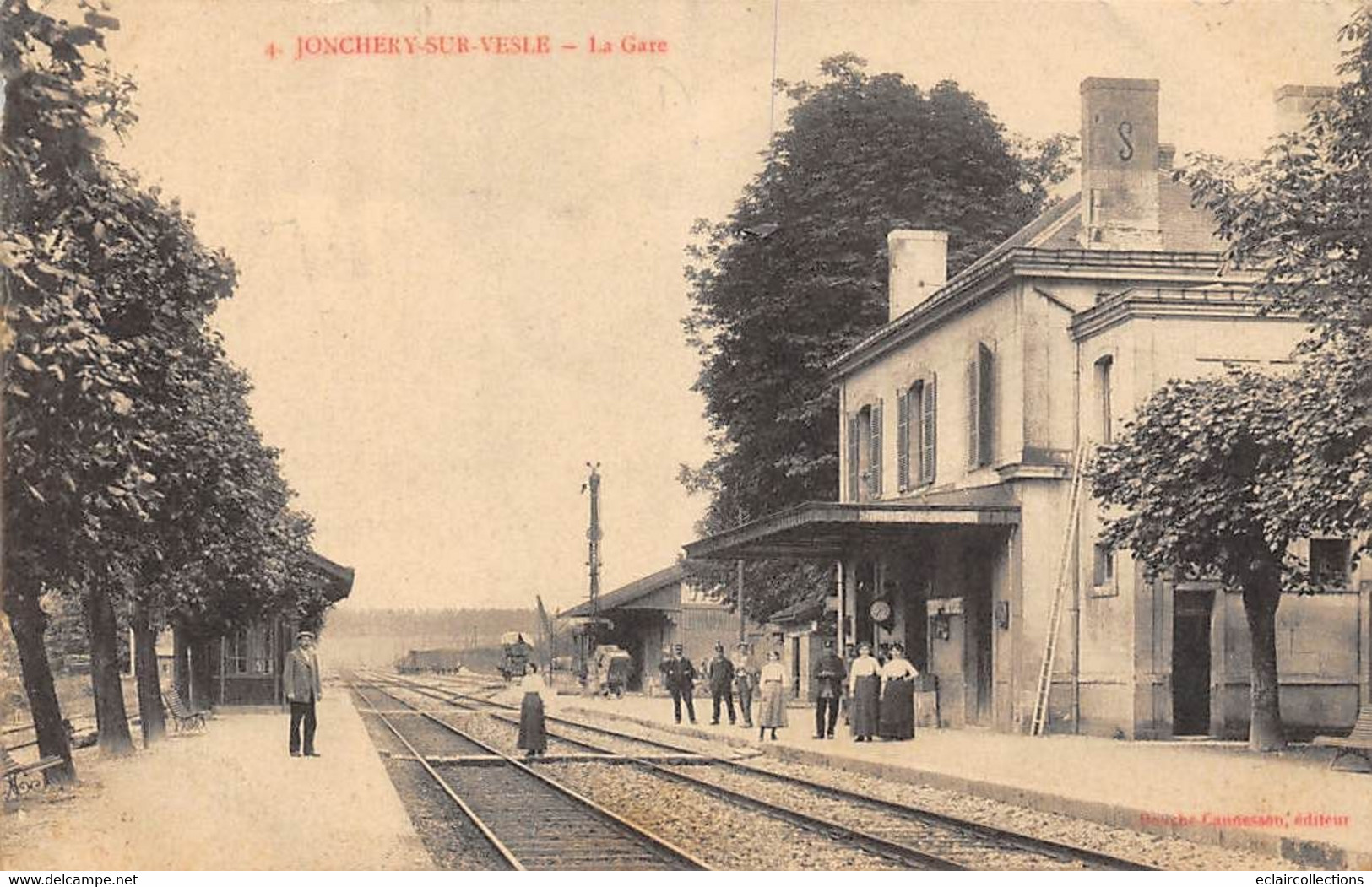 Jonchery Sur Vesle        51          Intérieur De La Gare   - 1 -         (voir Scan) - Jonchery-sur-Vesle