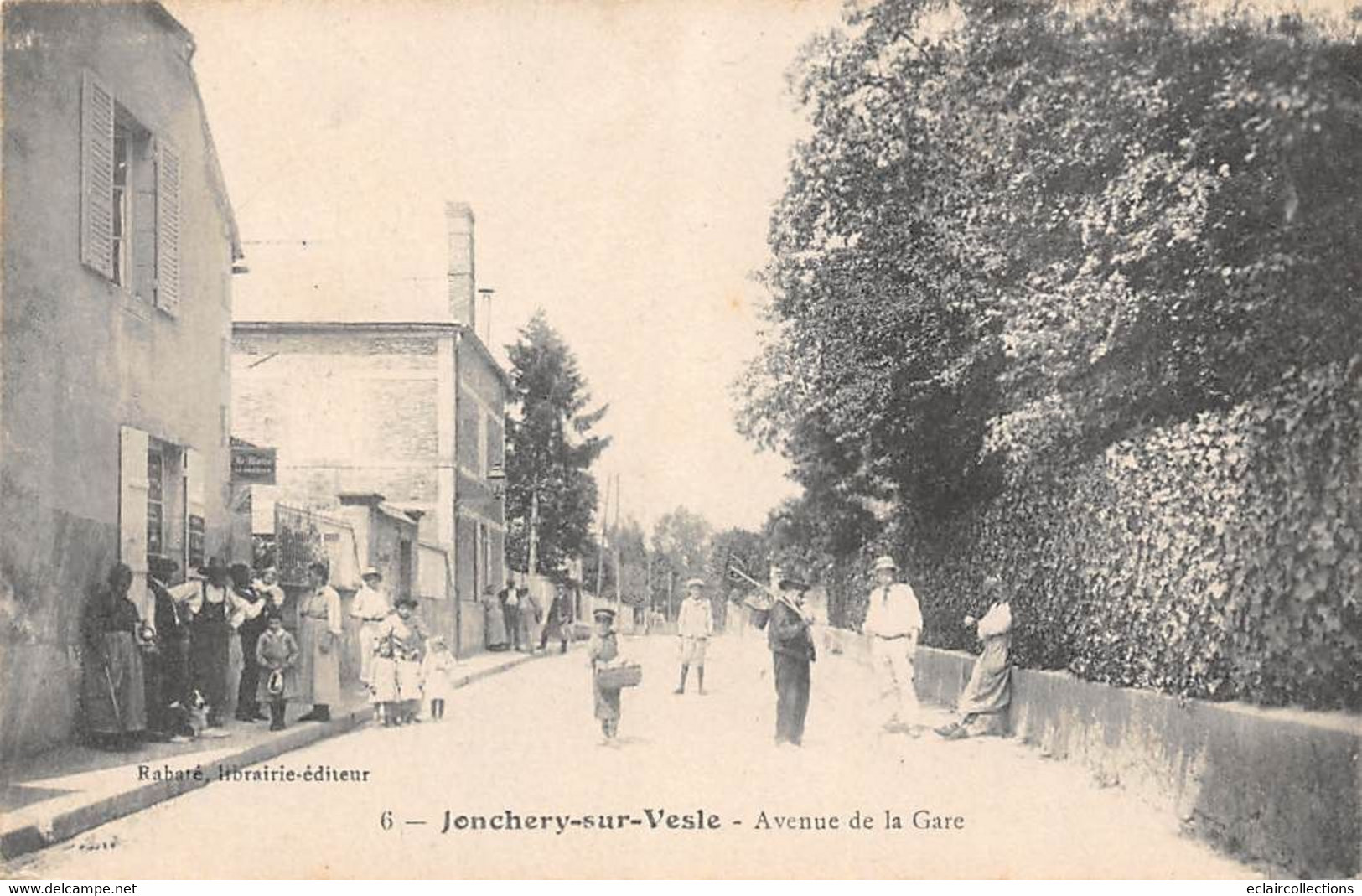 Jonchery Sur Vesle        51         Avenue De La Gare    (voir Scan) - Jonchery-sur-Vesle