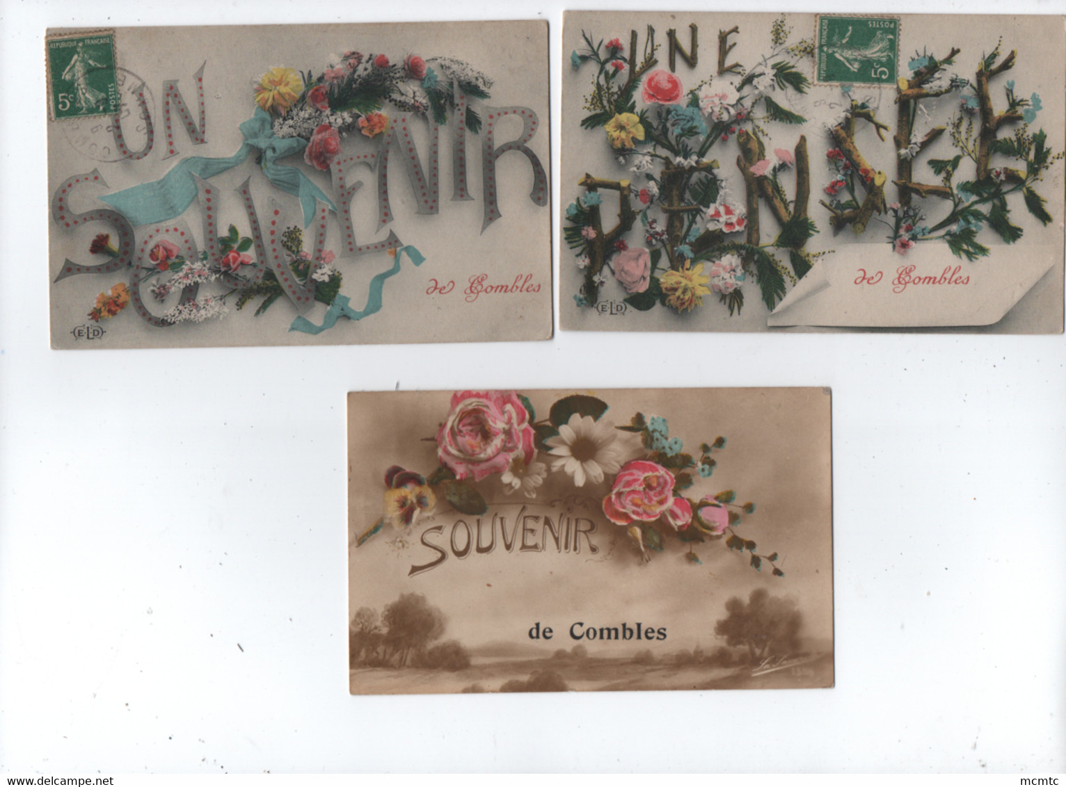 3 Cartes -  Combles - Combles